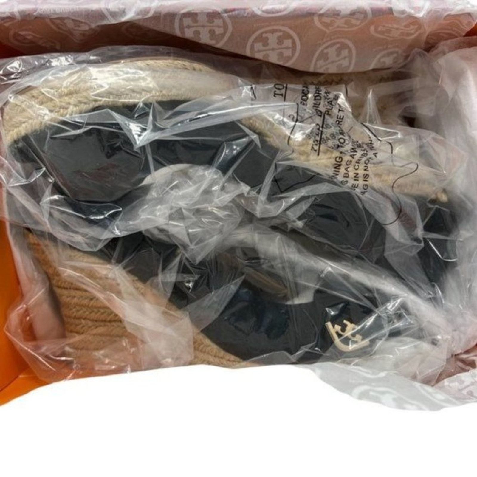 Tory Burch Tory Burch Black Platform Espadrille Wedges 11M NEW Size US 11 / IT 41 - 7 Thumbnail