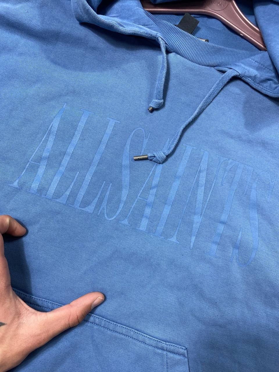 Allsaints × Vintage All Saints Etie Hoody big logo Oversized Boxy Size S / US 4 / IT 40 - 17 Thumbnail