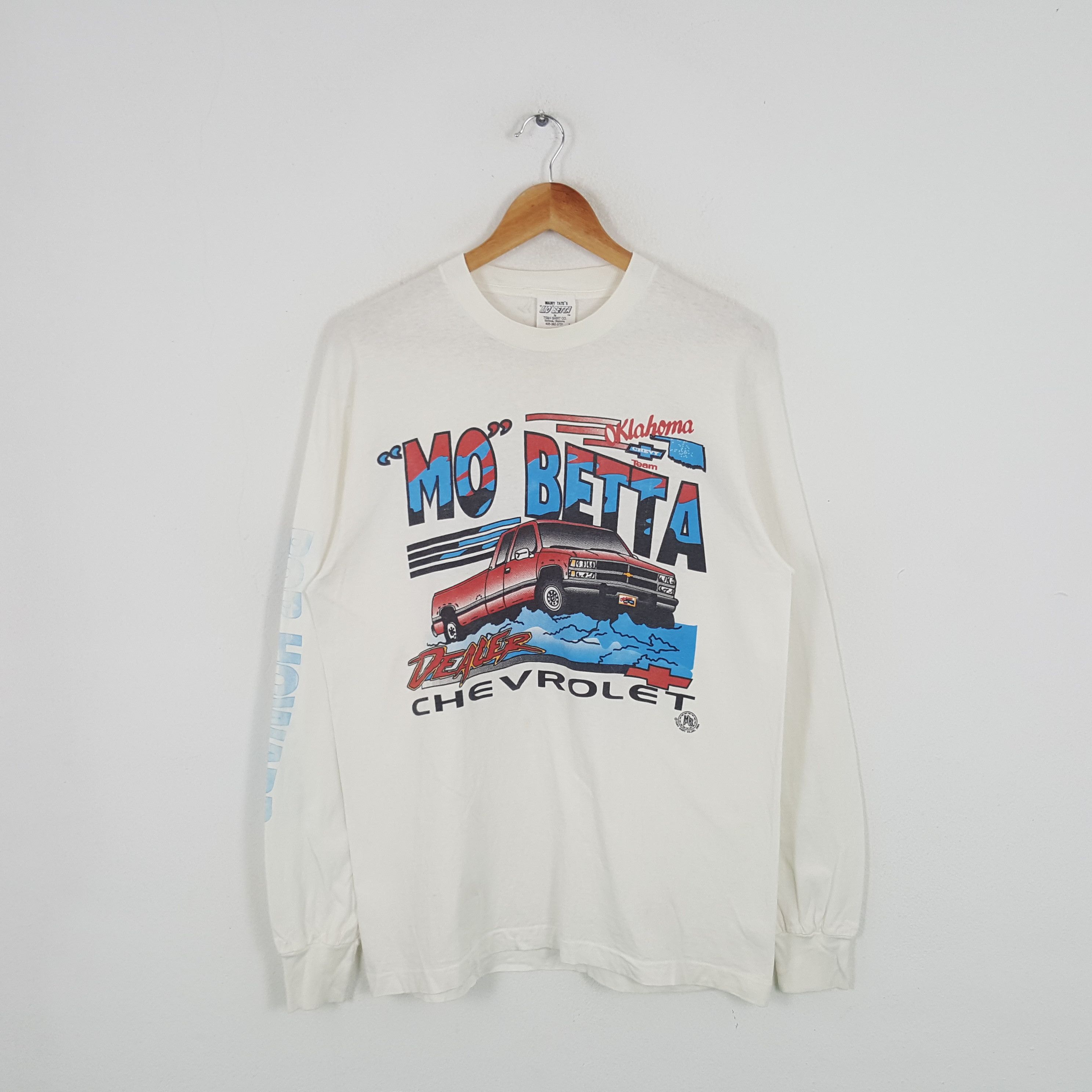 Chevrolet × Vintage Vintage Dealer Chevrolet American Outdoor Truck Tshirt Size US L / EU 52-54 / 3 - 1 Thumbnail