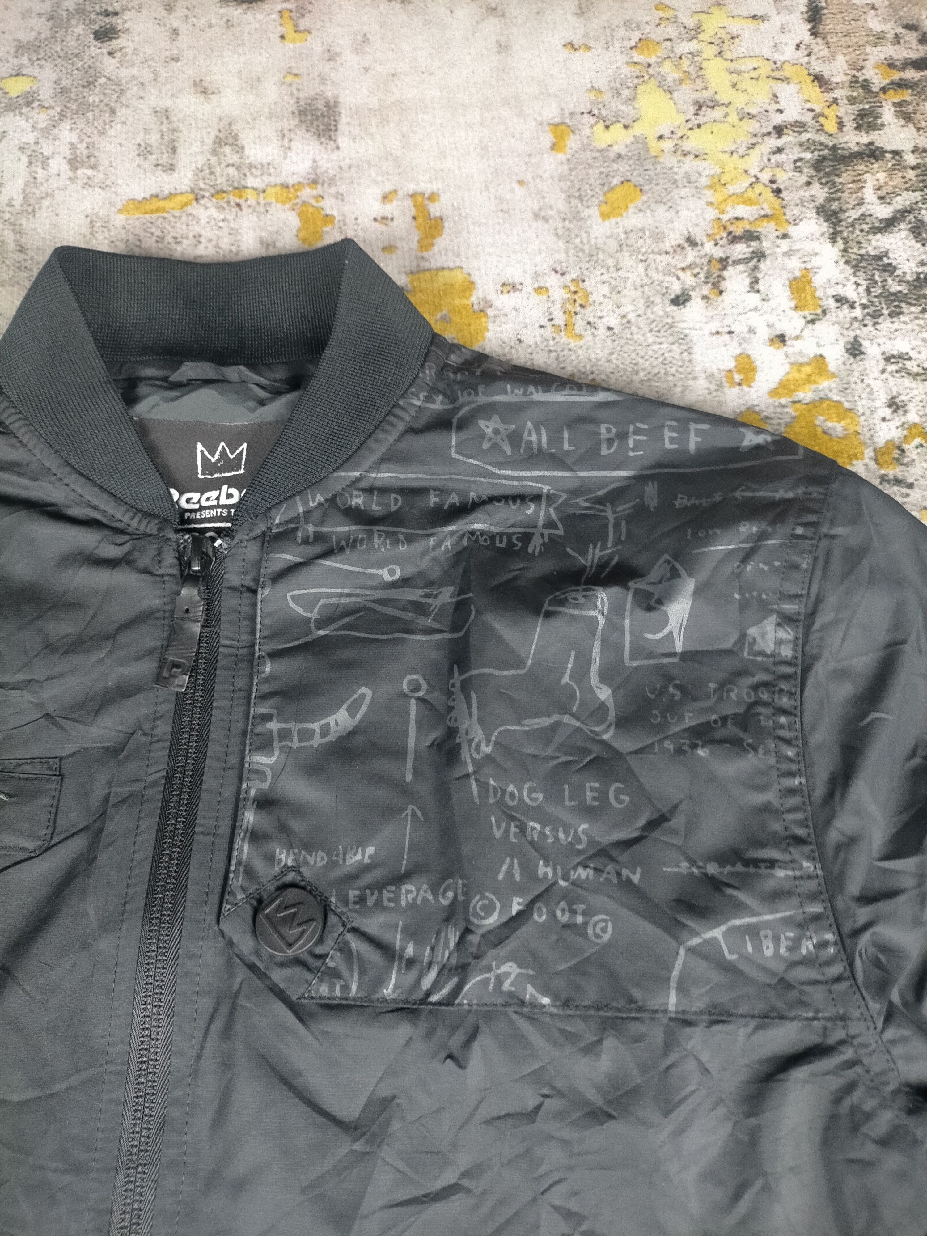 Reebok 🔥 Rare Reebok x Jean Michael Basquiat Swizz Beatz Jacket Size US S / EU 44-46 / 1 - 5 Thumbnail