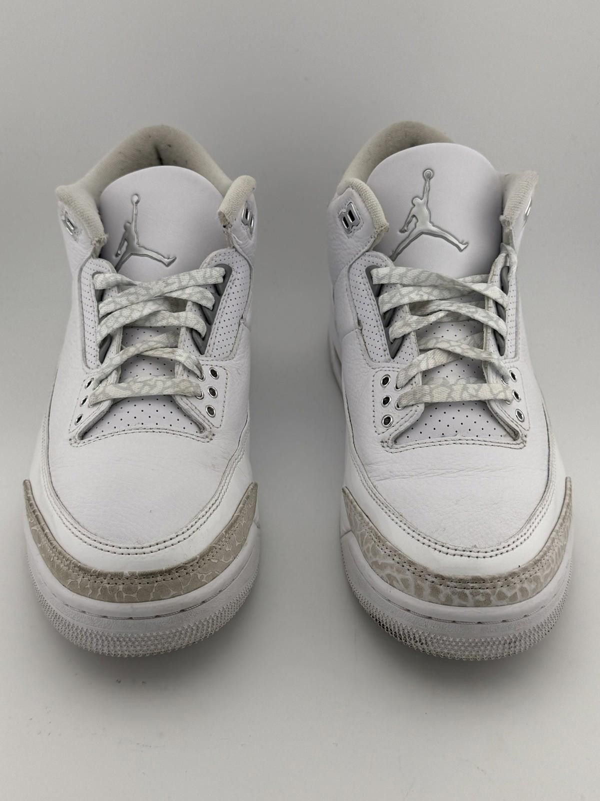 Jordan Brand Jordan 3 Pure Money 8.5 Used OG Box Size US 8.5 / EU 41-42 - 2 Thumbnail
