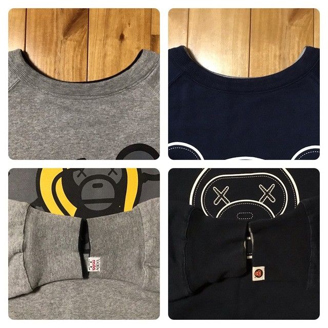 Bape × Kaws × Nigo 🔥Reversible🔥 BAPE × KAWS MILO sweat shirt a bathing ape NIGO Size US S / EU 44-46 / 1 - 7 Thumbnail