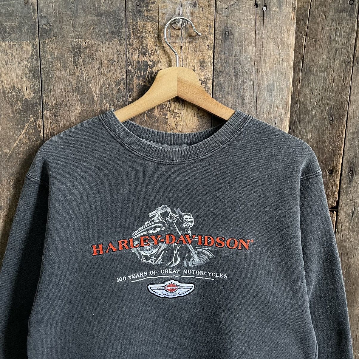Harley Davidson Vintage Harley Davidson Sunfaded Sweatshirt Size US S / EU 44-46 / 1 - 2 Thumbnail