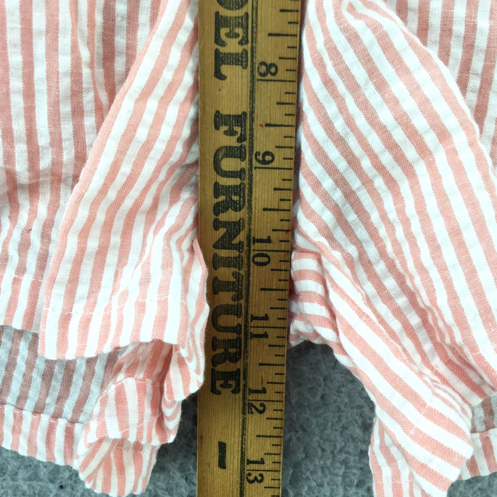 Vintage Beach By Exist Shorts Womens Small Pink Plaid Sweat Mid Rise Drawstring NWT Size 28" / US 6 / IT 42 - 7 Thumbnail