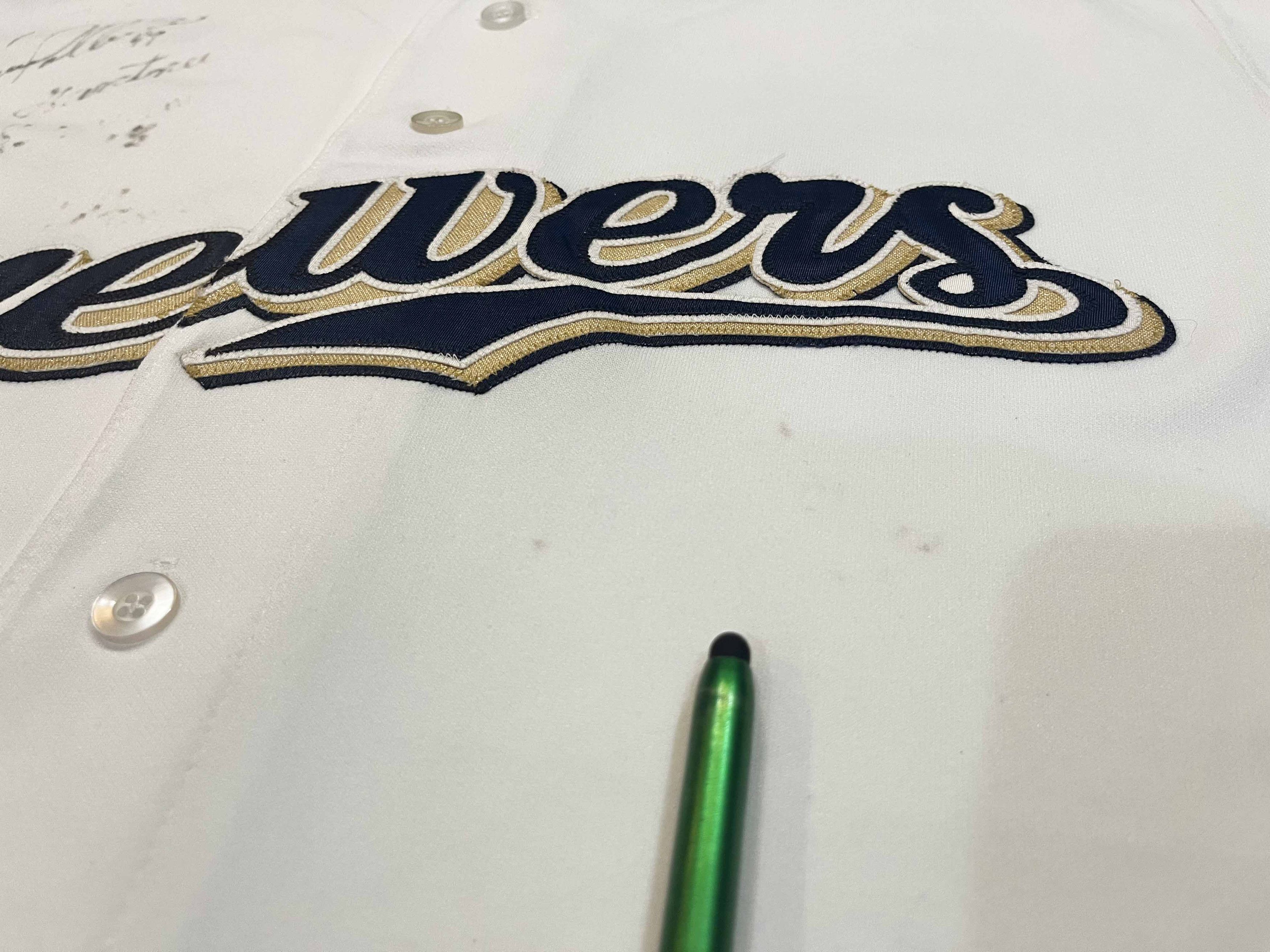 MLB × Majestic Majestic Authentic MLB Milwaukee Brewers Jersey Size US M / EU 48-50 / 2 - 11 Thumbnail