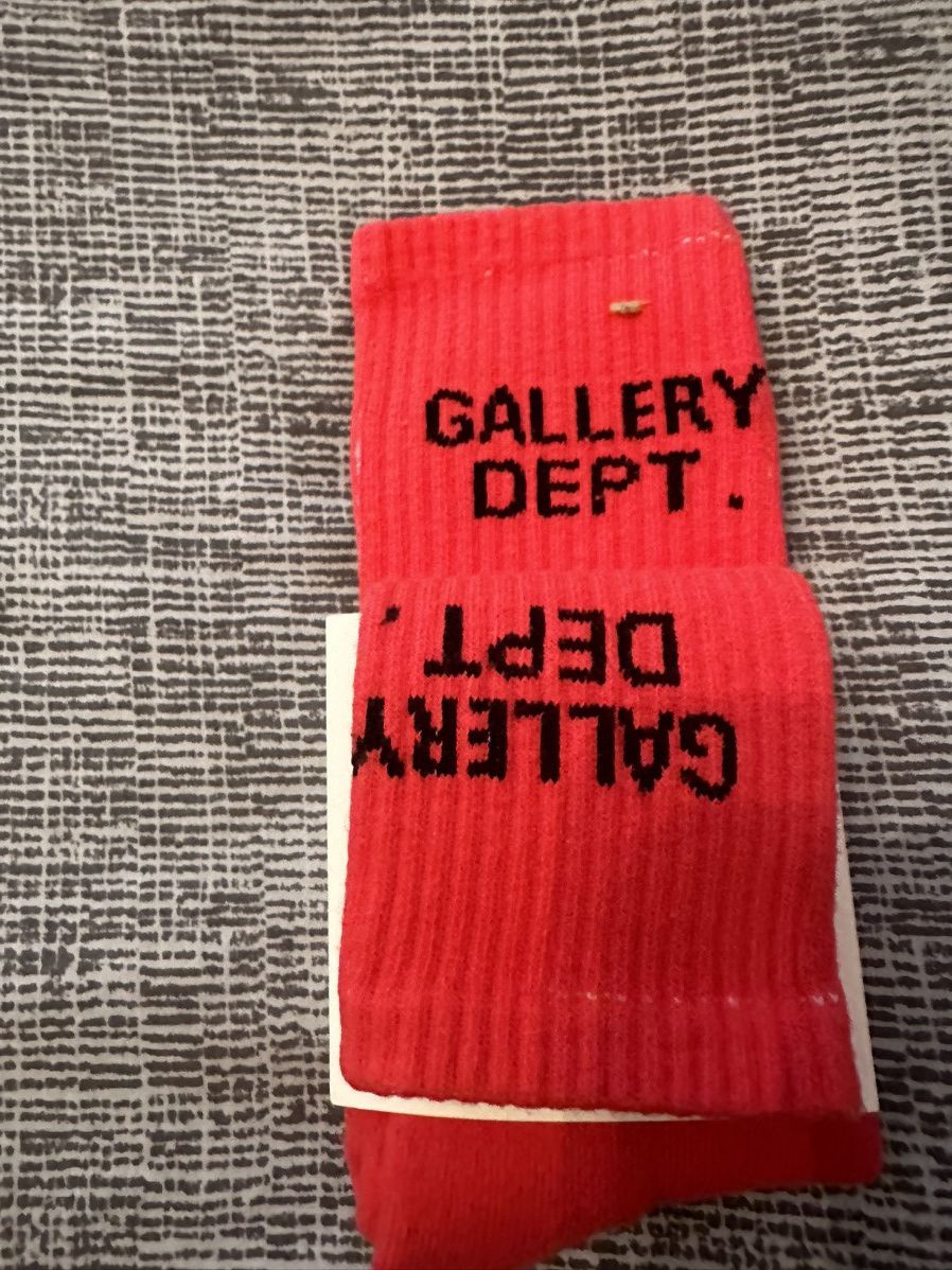 Gallery Dept. Gallery Dept Red Socks M/L Size ONE SIZE - 4 Thumbnail