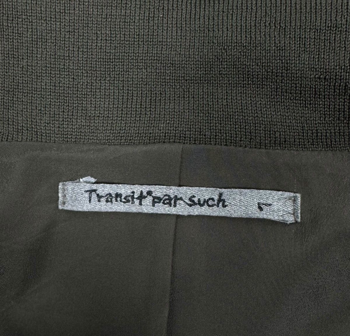 Transit Transit Par Such Genuine Leather Jacket Avant Garde size 1 Size S / US 4 / IT 40 - 13 Thumbnail
