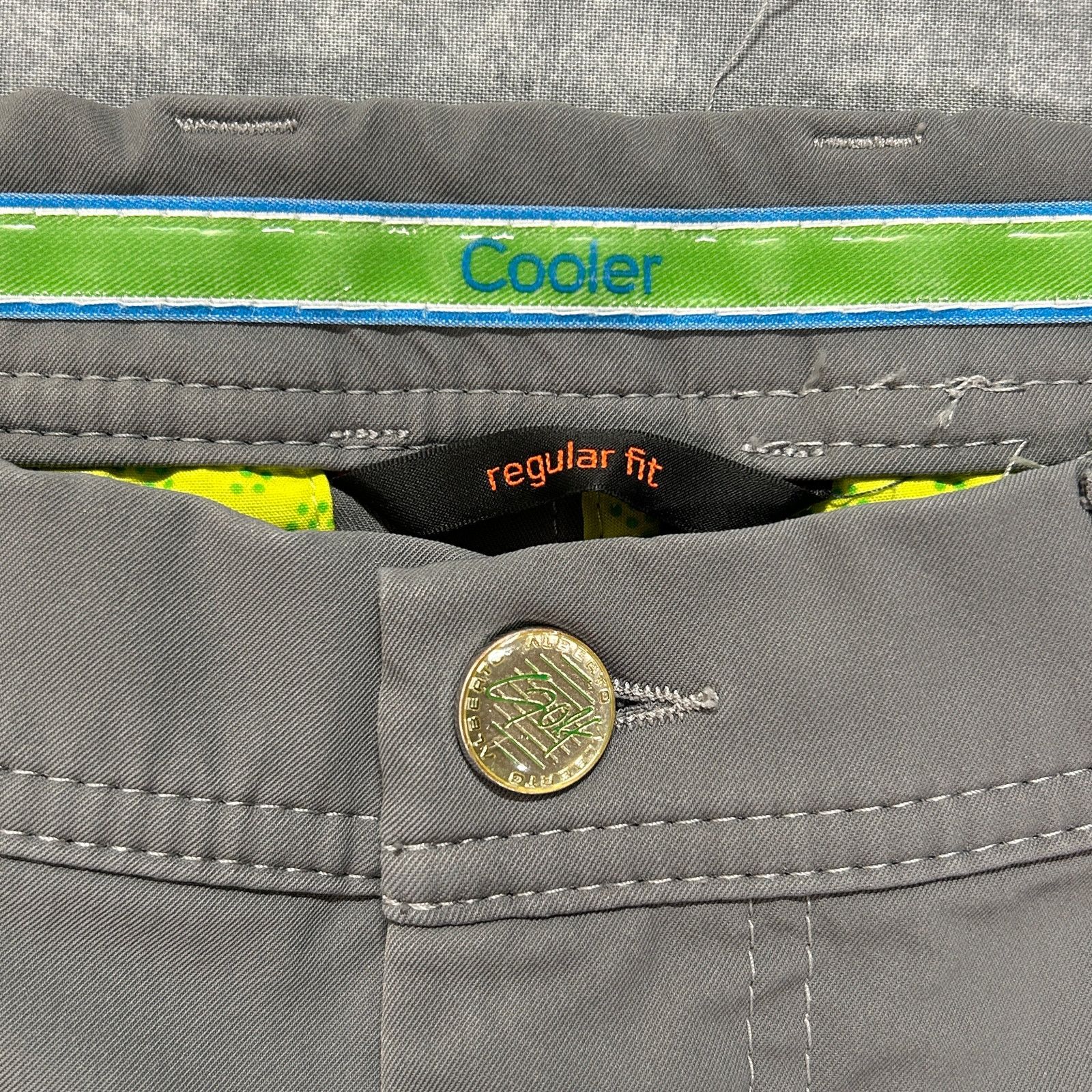Alberto Alberto Golf Rookie 3xDRY regular fit chino pants mens 33x31 Size US 33 - 3 Thumbnail