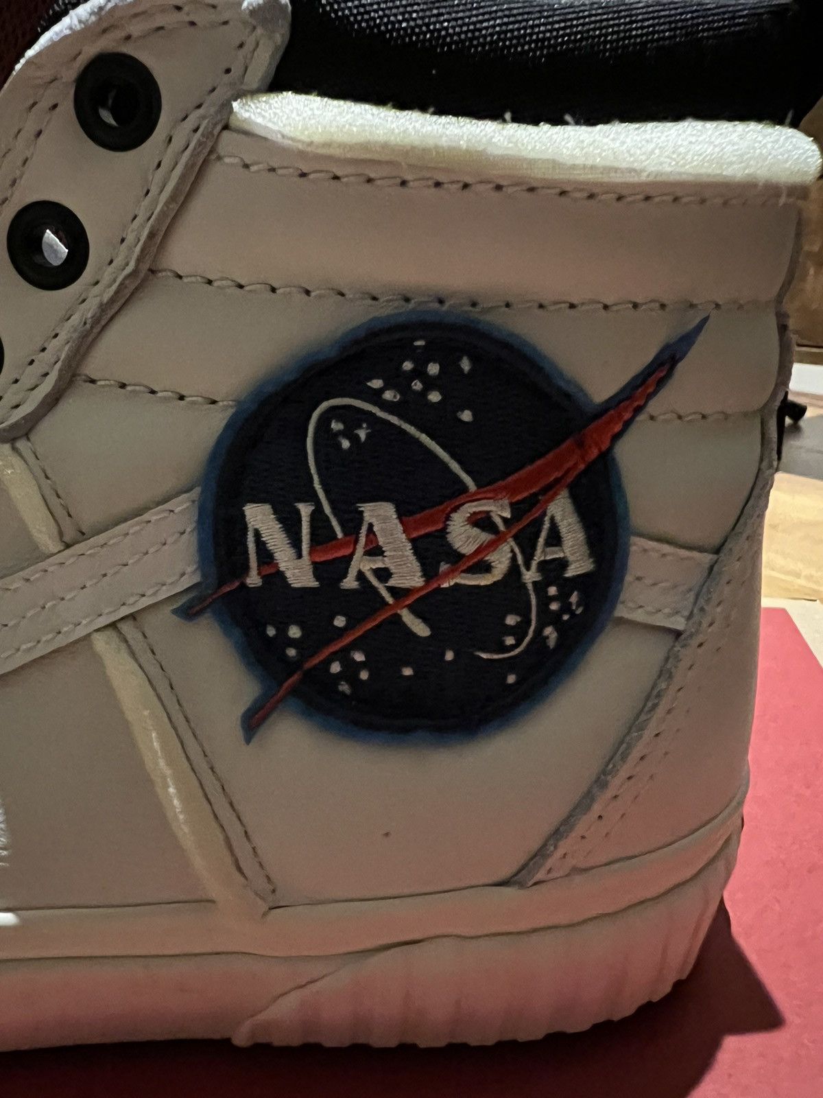 NASA × Vans Vans NASA X Sk8-Hi MTE Space Voyager True White Shoes Size US 11 / EU 44 - 8 Thumbnail