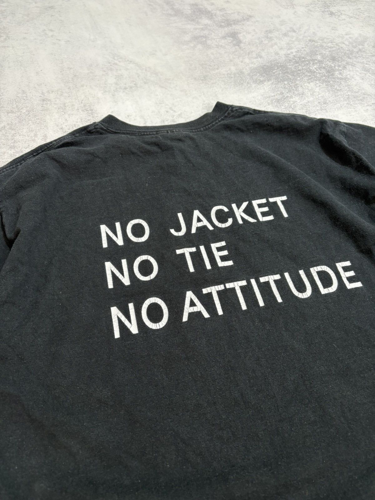 Fruit Of The Loom The Mark New York City T-Shirt Faded VTG 90s Hotel Archive Size US XL / EU 56 / 4 - 8 Thumbnail