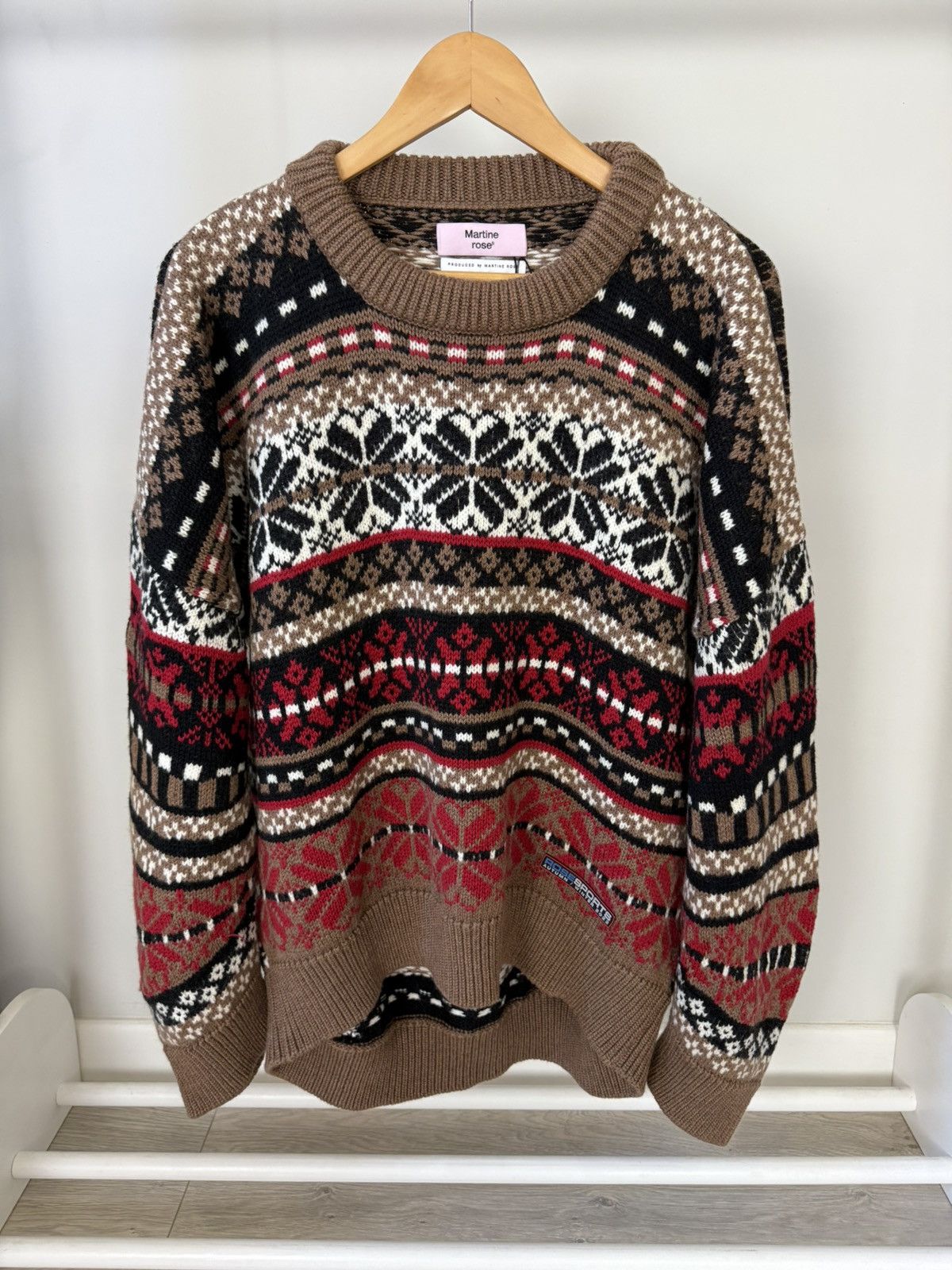 トップス Martine rose 19ss bull knitted jumper Martine Rose SS19 Martine Rose Bull Knit Jumper Sweater