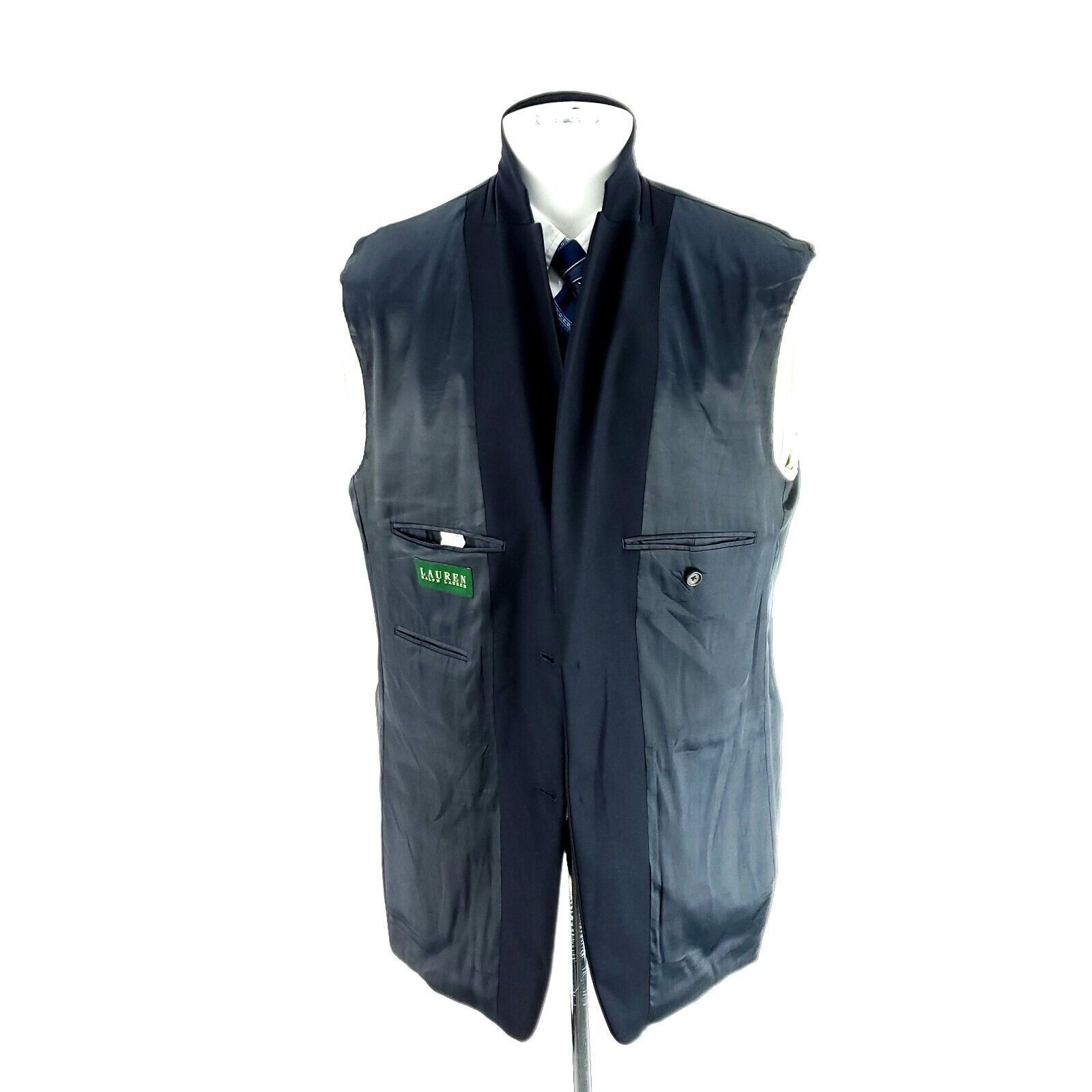 Lauren Ralph Lauren Lauren Ralph Lauren Wool 2 Button Blazer 40R Or Slim Fit 42R Size 40R - 9 Thumbnail