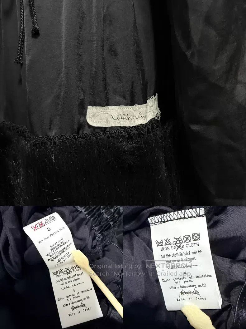Japanese Brand Japanese Brand alice auaa Furry lace dress, Strapless dres Size L / US 10 / IT 46 - 9 Thumbnail