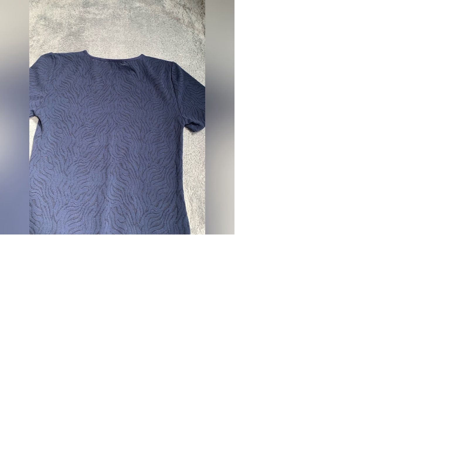 Vintage Babaton Bodysuit One Piece Navy Blue Textured M Women Medium Size M / US 6-8 / IT 42-44 - 9 Thumbnail