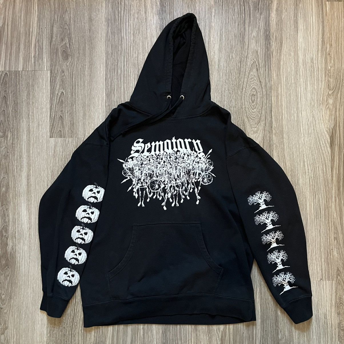 Haunted Mound Haunted mound Sematary butcher house tour hoodie | Grailed