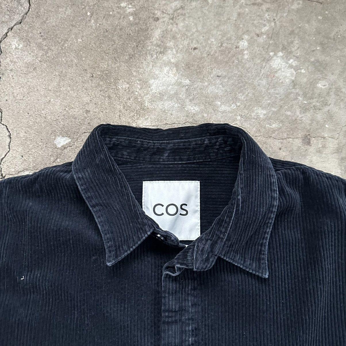 Cos COS Corduroy Overshirt Jacket Navy Blue Size US M / EU 48-50 / 2 - 5 Thumbnail