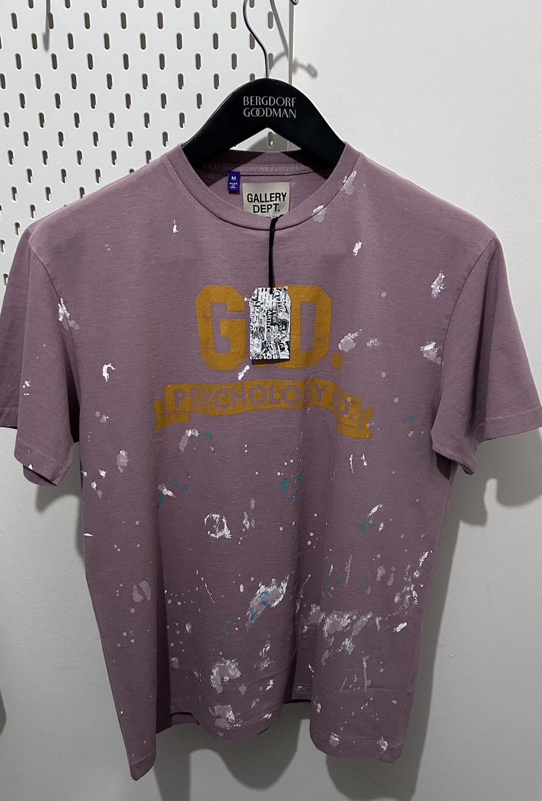 Gallery Dept. Gallery Dept. Purple ‘Psychology Ed’ Paint Splatter Cotton Size US M / EU 48-50 / 2 - 1 Thumbnail