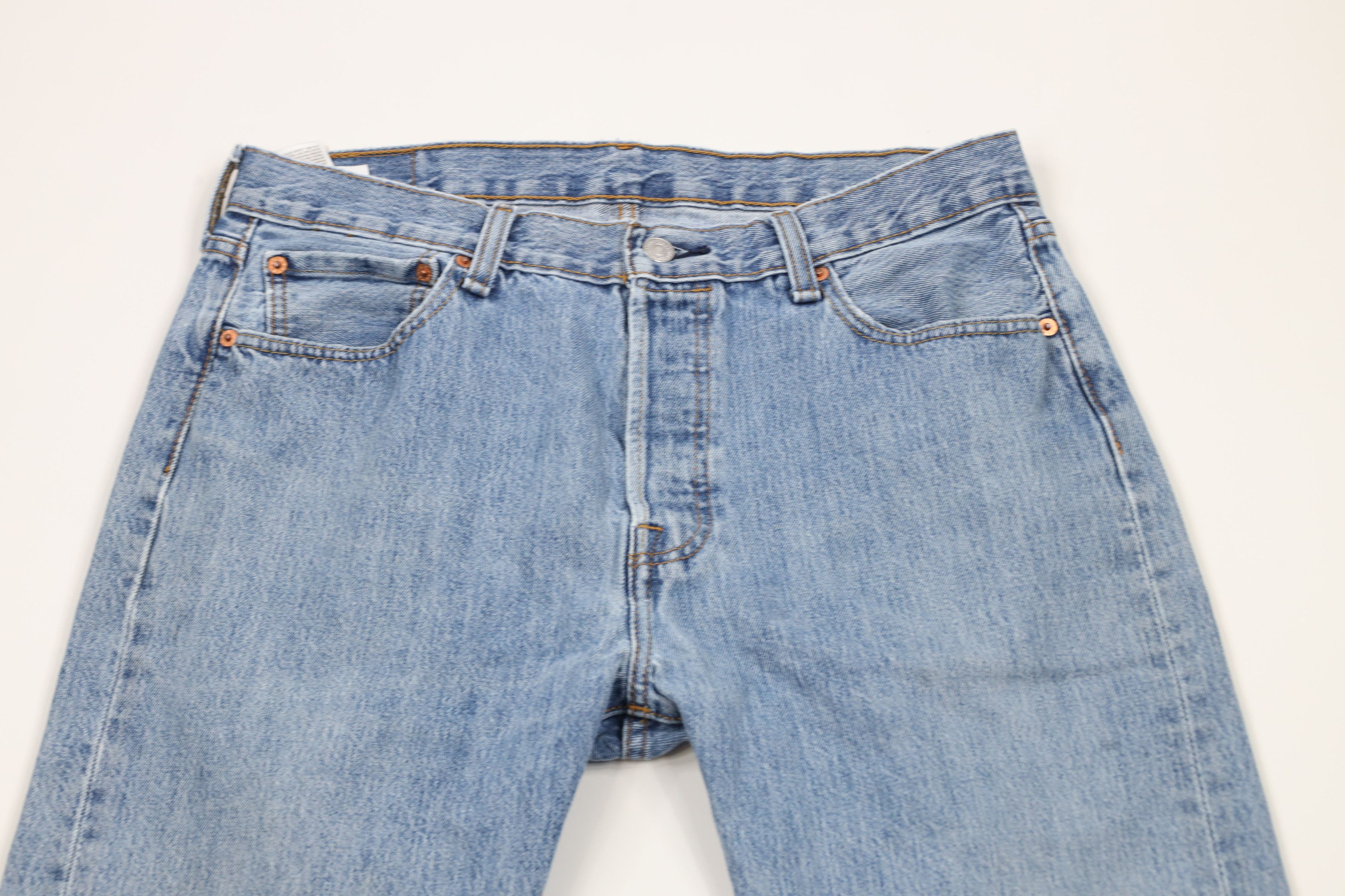 Levi's × Vintage Vintage Y2K Levis 501xx Button Fly Original Fit Denim Jeans Size US 34 / EU 50 - 2 Thumbnail