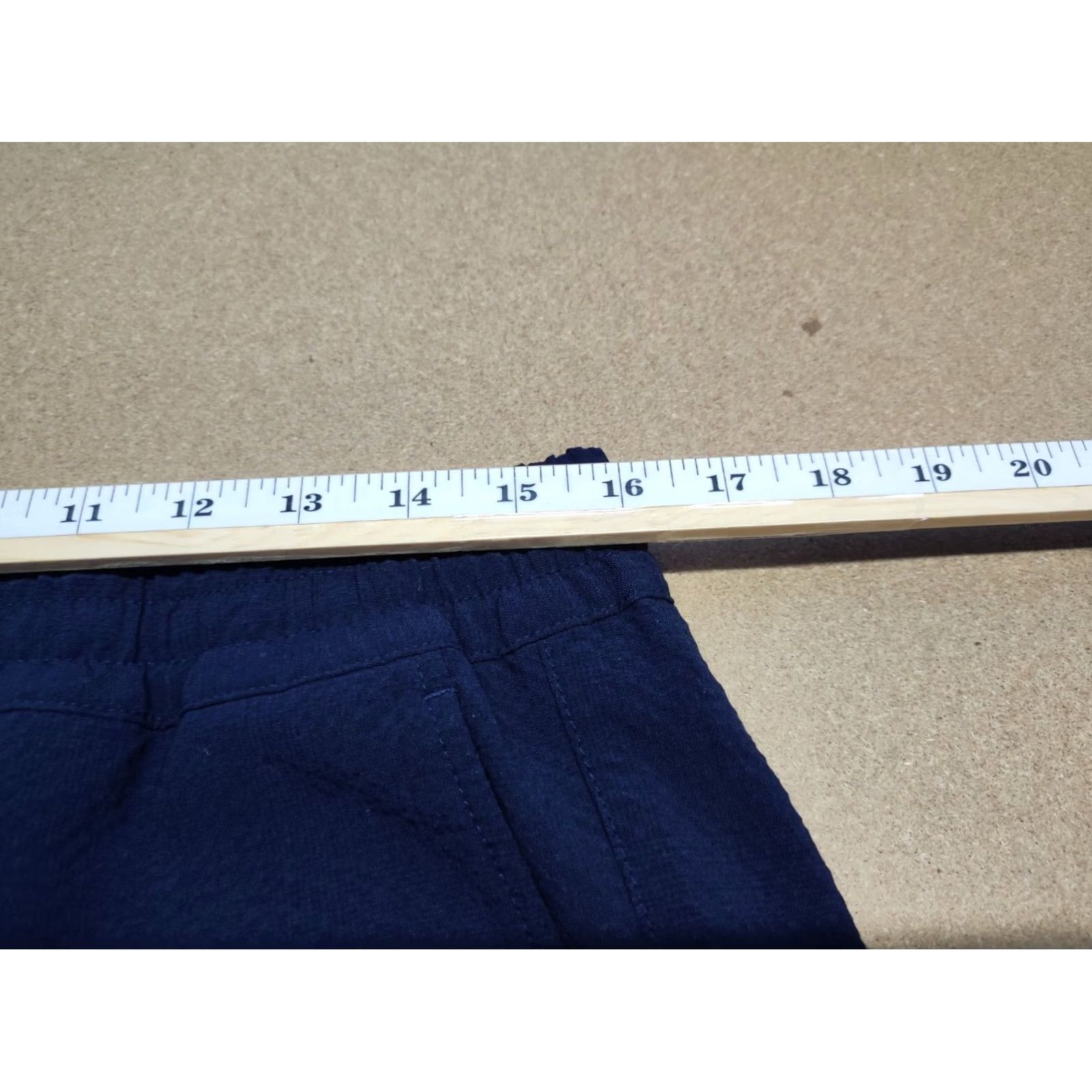 NN07 NN07 NO NATIONALITY Men Navy Blue Shorts Size 33 Wool Adrian Chino Size US 33 - 6 Thumbnail