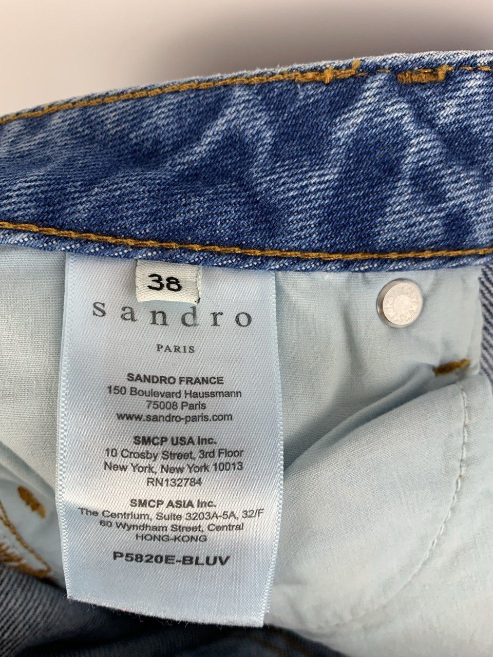 Sandro Sandro Jeans blue 38 Size US 38 / EU 54 - 10 Thumbnail