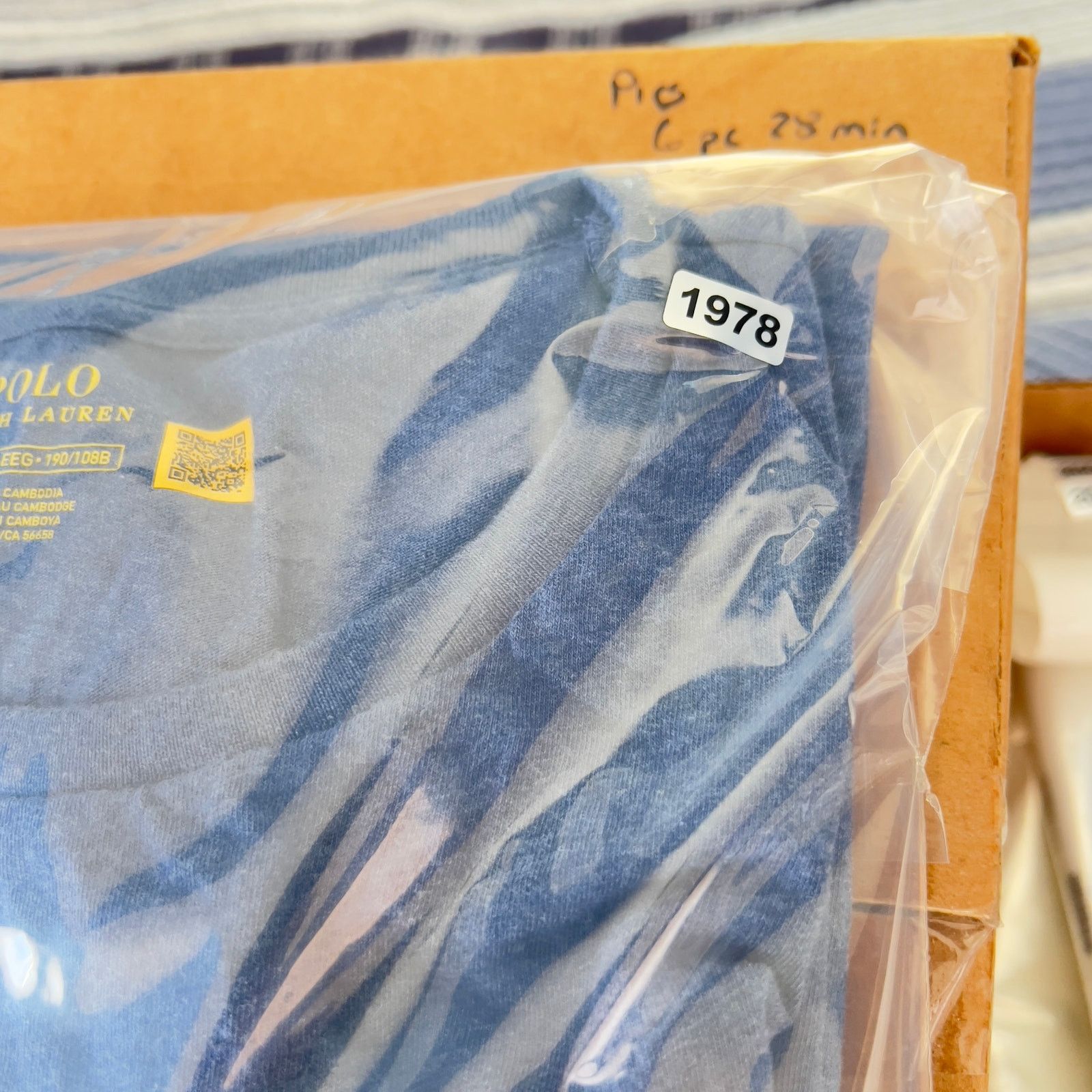 Polo Ralph Lauren Polo by Ralph Lauren Long Sleeve T-Shirt XXL Heathered Blue Size US XL / EU 56 / 4 - 14 Thumbnail