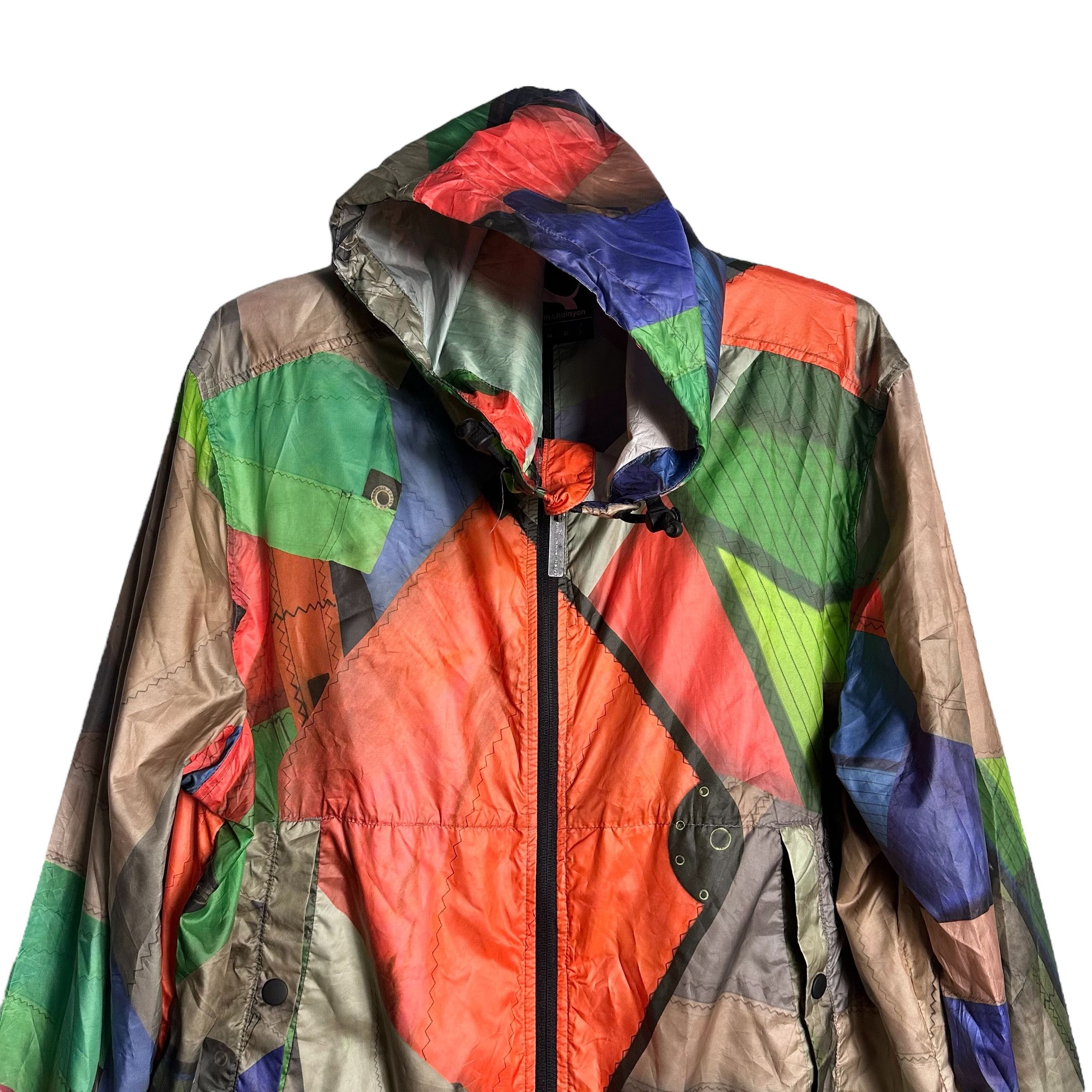 Hussein Chalayan × Puma 🔥RARE🔥Hussein Chalayan x Puma Multicolor OVP Windbreaker Size US L / EU 52-54 / 3 - 2 Thumbnail