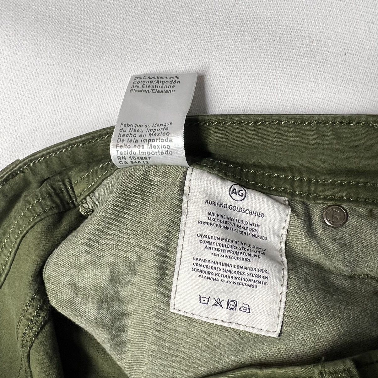 AG Adriano Goldschmied AG Adriano Goldschmied Pants Green The Graduate Tailored Leg Size US 33 - 12 Thumbnail