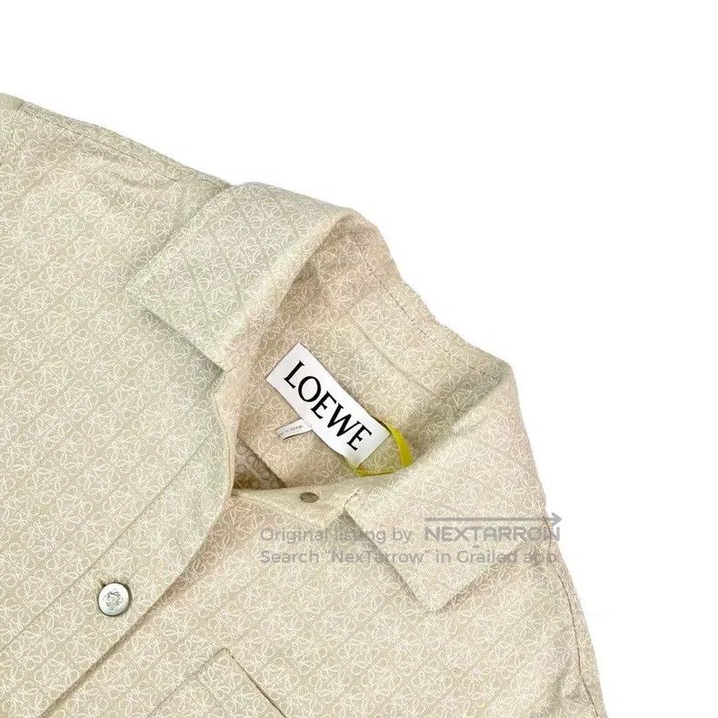 Loewe Loewe Beige full print leather patch coat Size XXS / US 00 / IT 34 - 6 Thumbnail