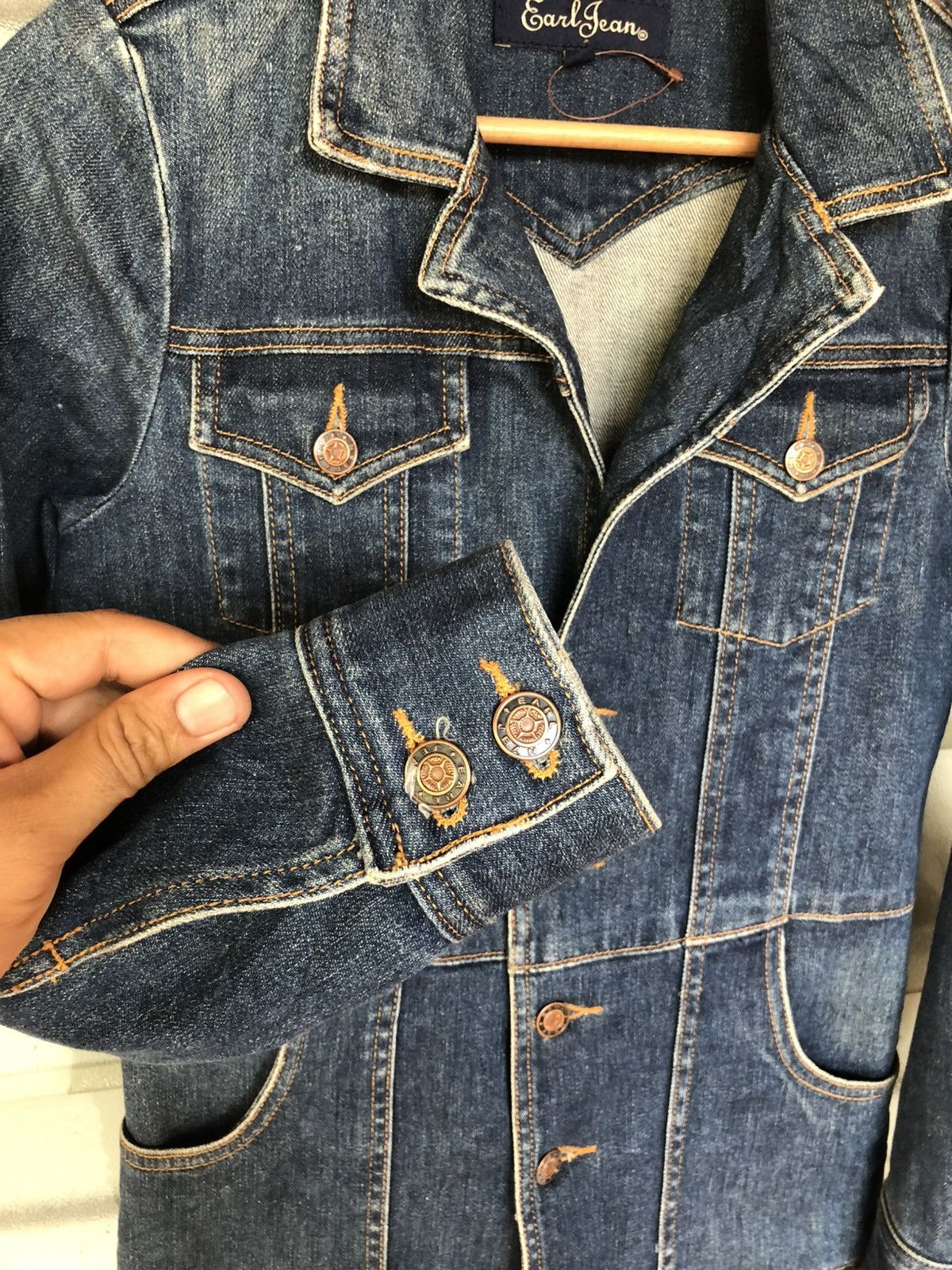Earl Jeans Vintage Earl Jeans Denim Jacket Size S Size S / US 4 / IT 40 - 6 Thumbnail