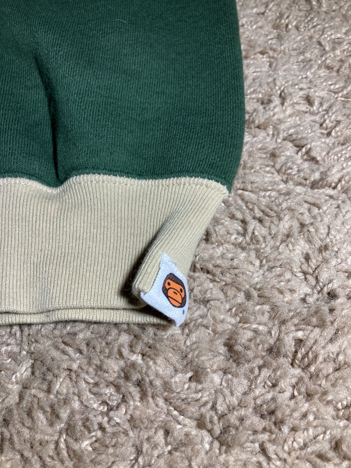 Bape 2008 Bape Baby Milo Camo Raglan Full Zip Multi 2000s Nigo Size US L / EU 52-54 / 3 - 6 Thumbnail
