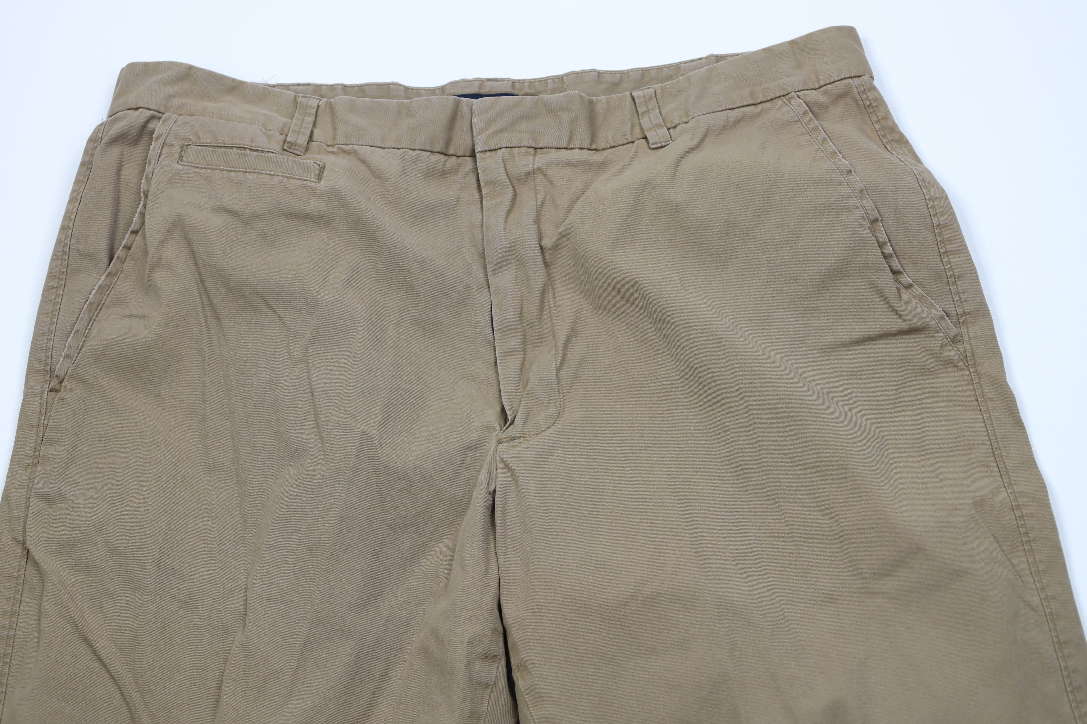 Banana Republic Vintage Y2K Banana Republic Wide Leg Chino Pants Brown Size US 38 / EU 54 - 2 Thumbnail
