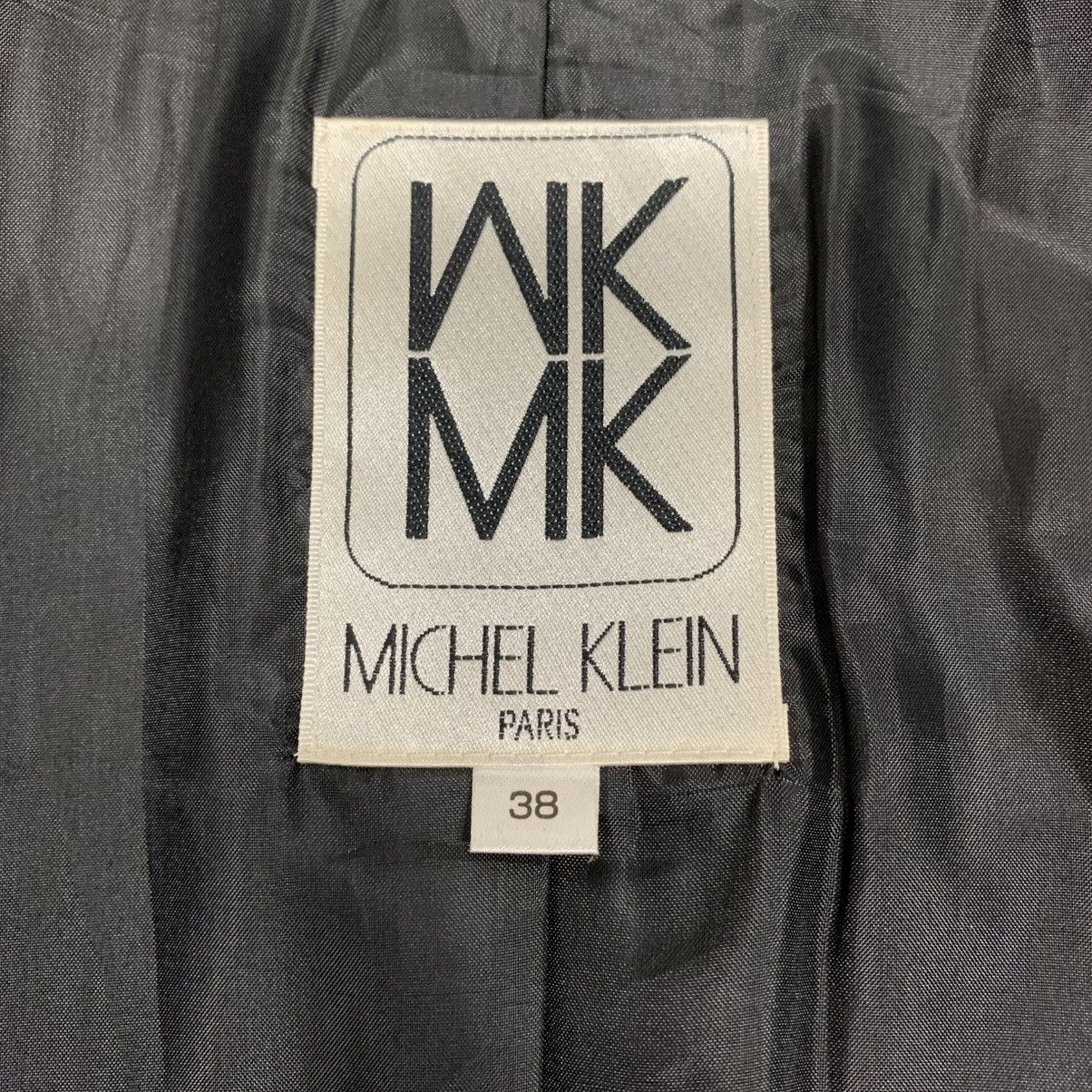 Michel Klein Michel Klein Double Breasted Wool Jacket Size S / US 4 / IT 40 - 19 Thumbnail