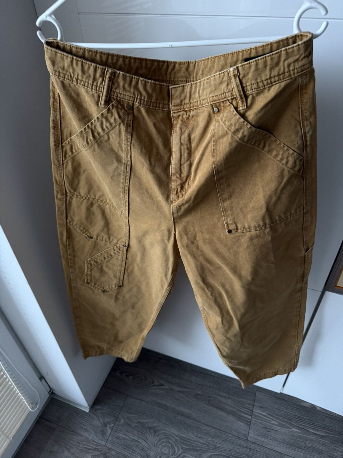 Allsaints Allsaints Mens Dessa Trouser Carpenter Opium Jeans Size US 31 - 8 Thumbnail