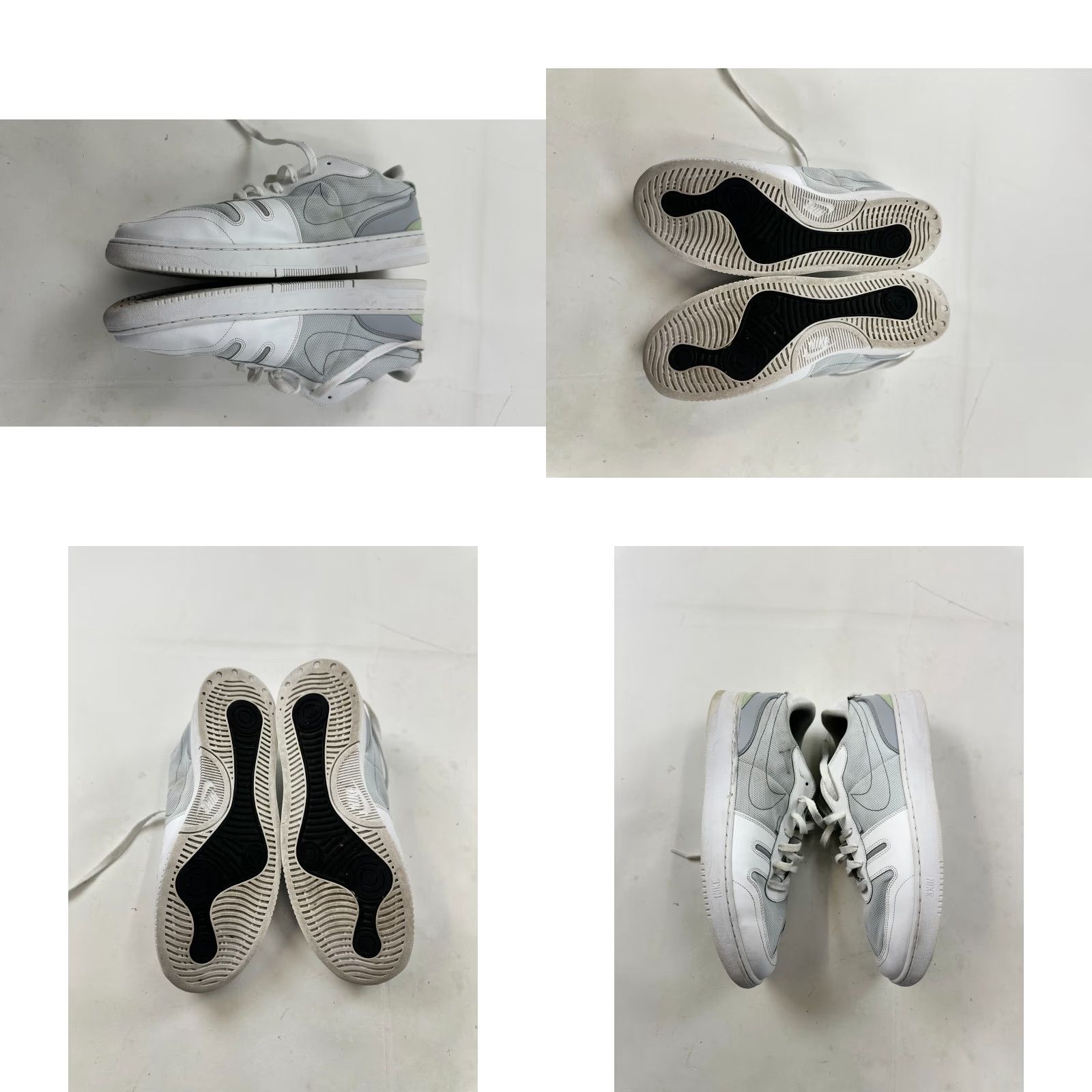 Nike Nike Squash Type Shoes Men 14 White Gray Low Top Lace Up Sneakers CJ1640-002 Size US S / EU 44-46 / 1 - 8 Thumbnail
