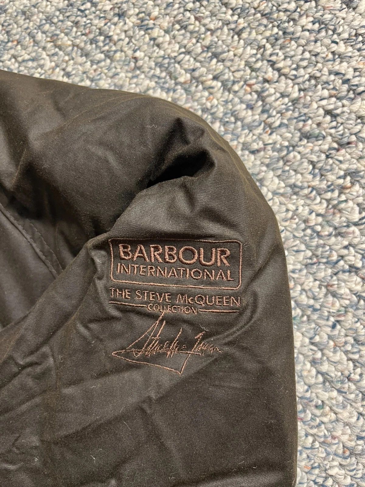 Barbour sz M ~ BARBOUR INTER STEVE MCQUEEN MERCHANT WAX JACKET Size US M / EU 48-50 / 2 - 7 Thumbnail