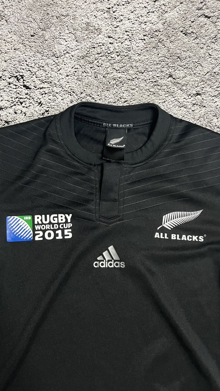 Adidas 2015 All blacks New Zealand rugby adidas jersey Size US S / EU 44-46 / 1 - 3 Thumbnail