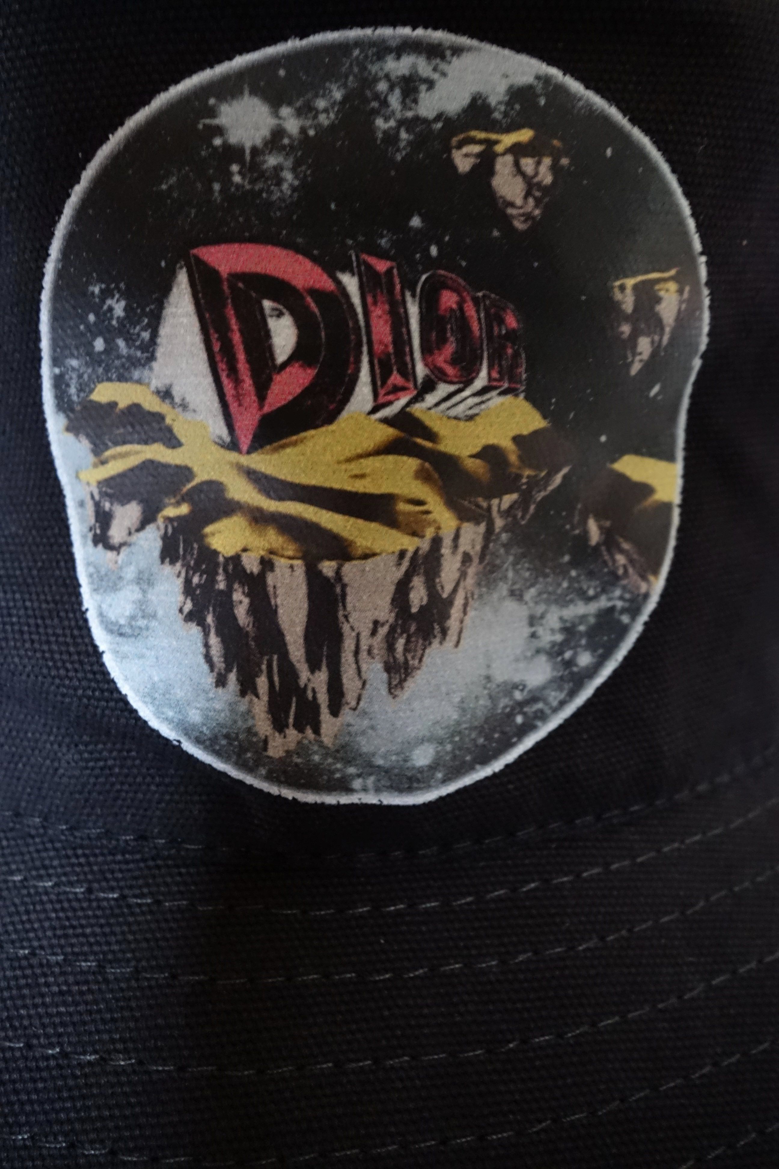 Dior × Kim Jones DIOR - Hat Bob Sunhat Cap S Black Dune Kim Jones FW23 NEW Size ONE SIZE - 3 Thumbnail