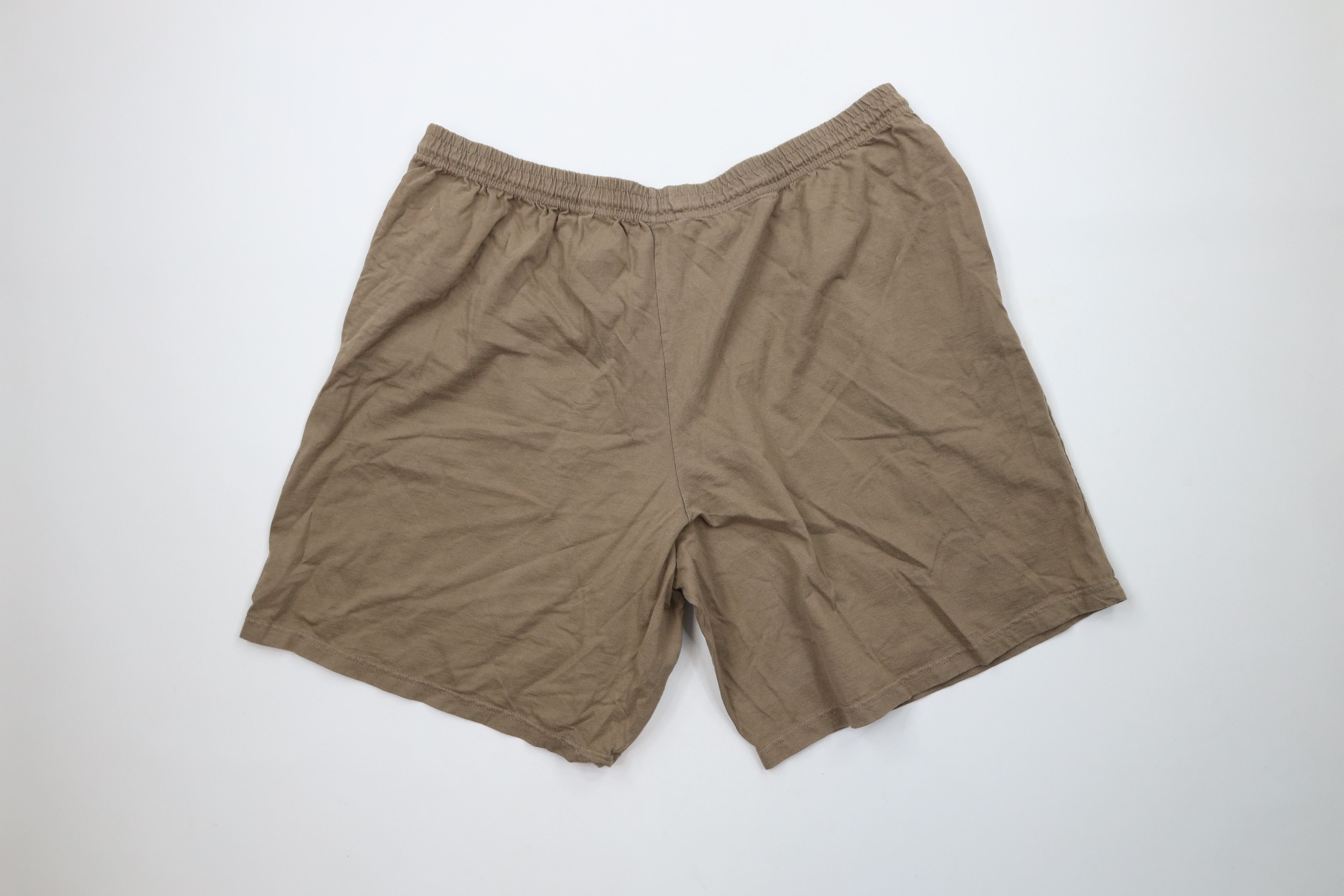 Vintage Vintage 90s Y2K Streetwear Cotton Above Knee Shorts Khaki Size US 40 / EU 56 - 7 Thumbnail