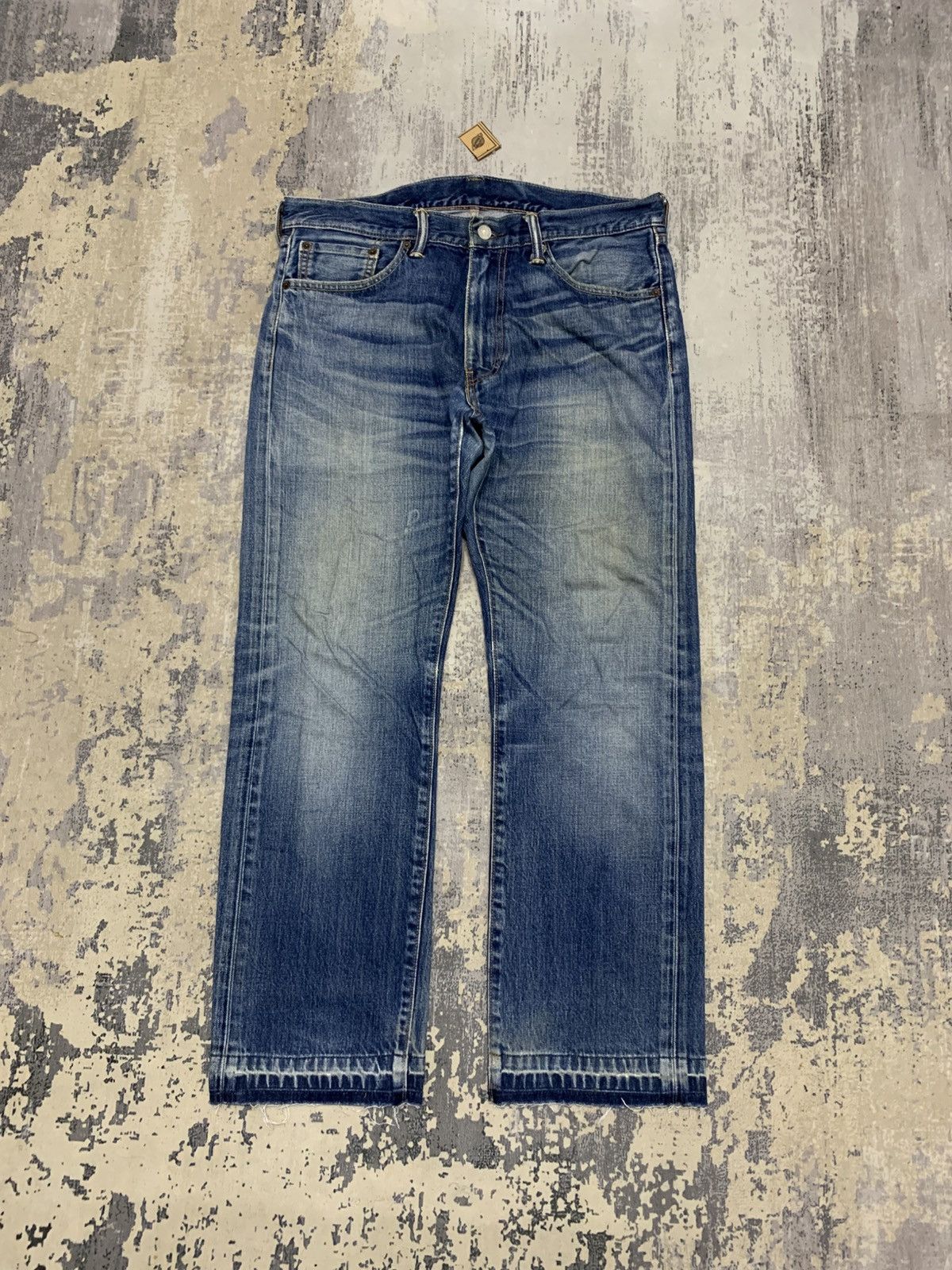 Levi's Vintage Levis 505 Jeans Faded Blue Denim W34x28.5 Size US 34 / EU 50 - 1 Thumbnail