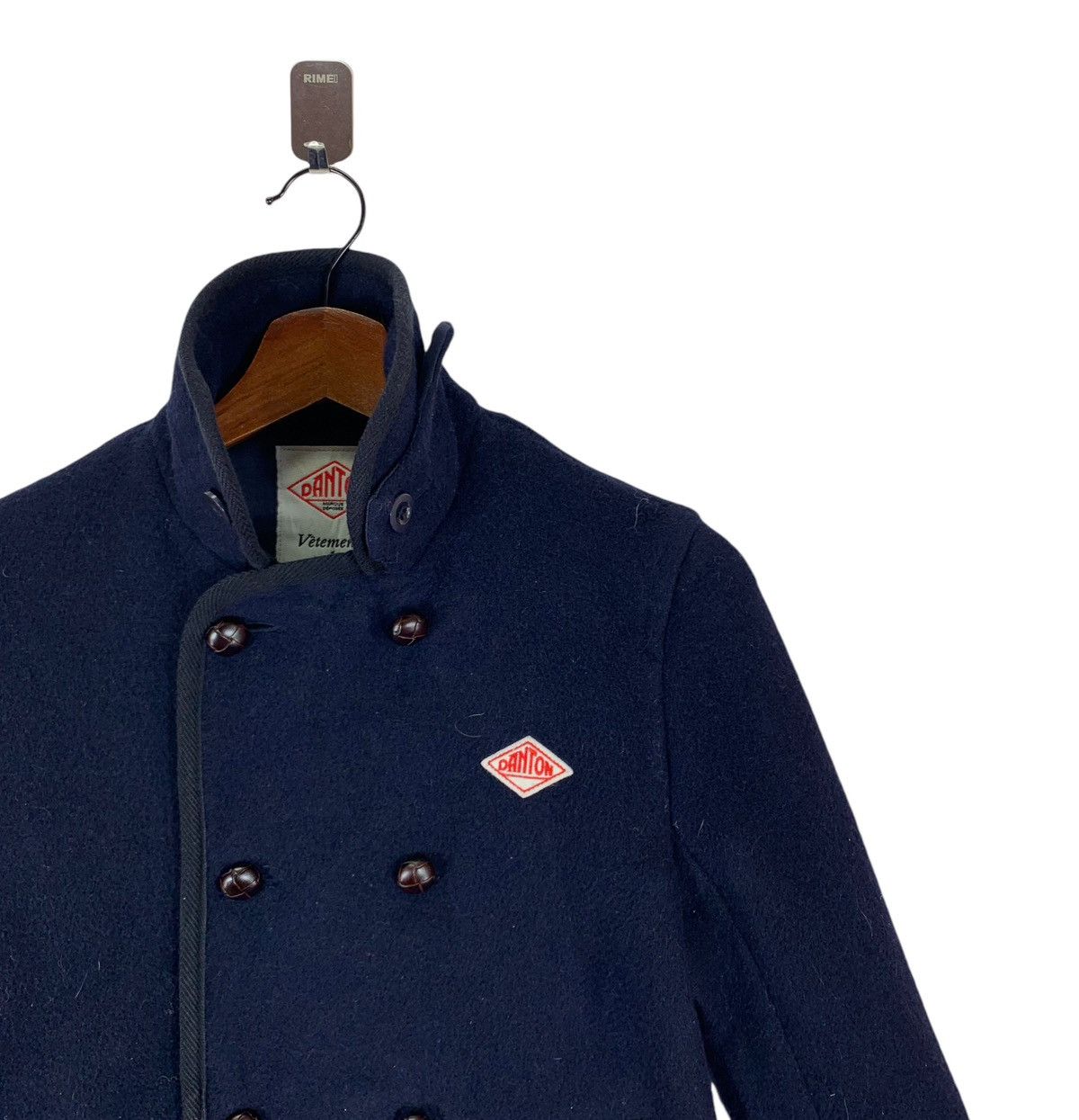 Danton VINTAGE DANTON VETEMENTS DE TRAVAIL WOOL COAT Size US M / EU 48-50 / 2 - 6 Thumbnail