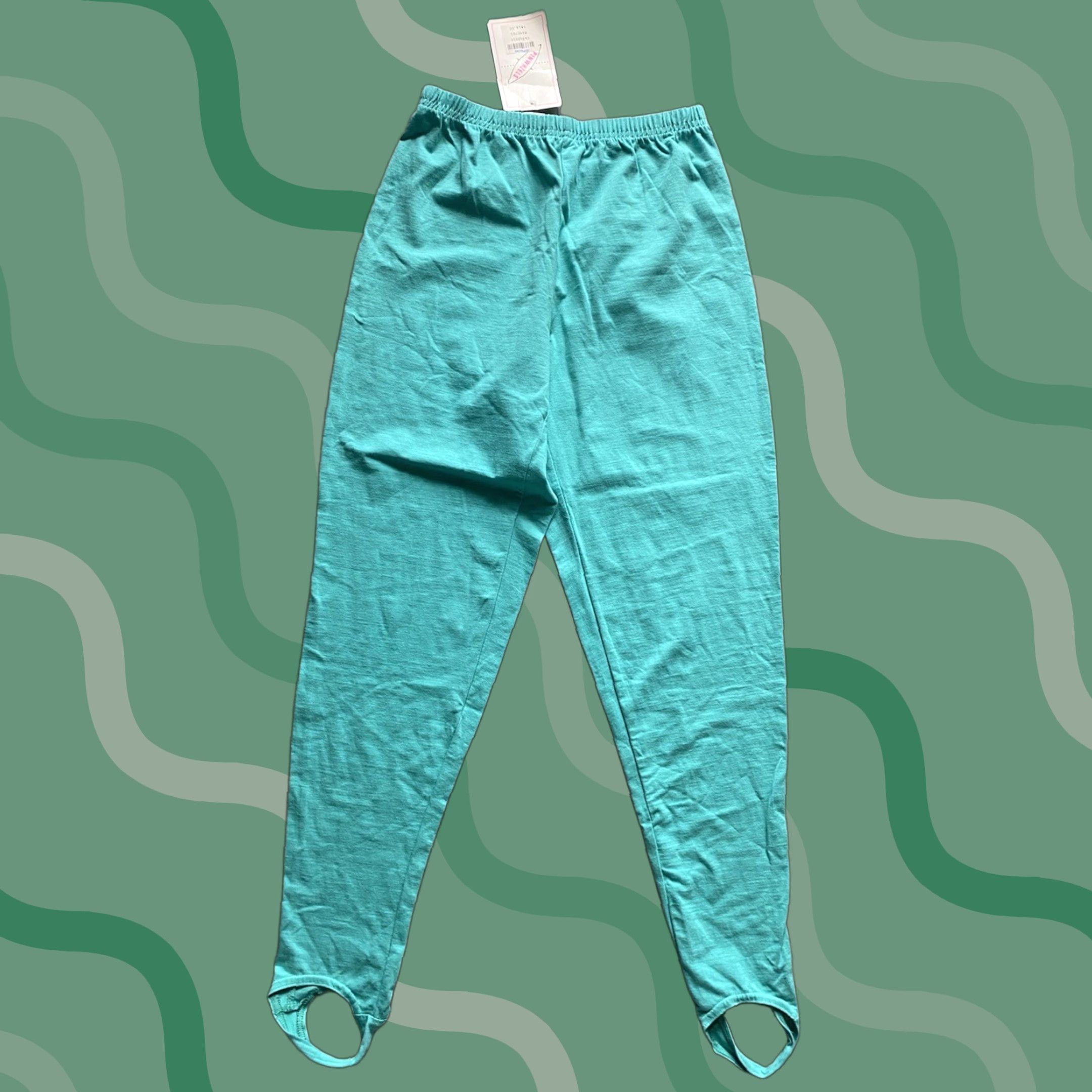 Vintage VINTAGE Pinwheels Pants Women L Green USA Made In USA JCPenney Pinwheels Green Pants Women L USA Vintage Size 36" / US 14 / IT 50 - 1 Thumbnail