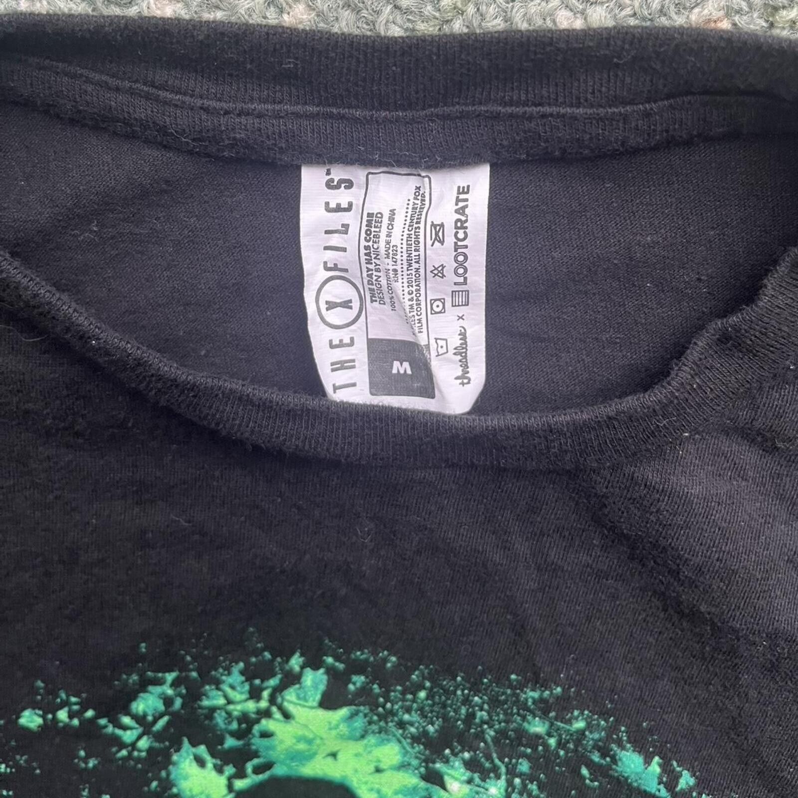 Other X Files Loot Crate Alien Abduction Graphic Shirt Size Medium Size US L / EU 52-54 / 3 - 4 Thumbnail
