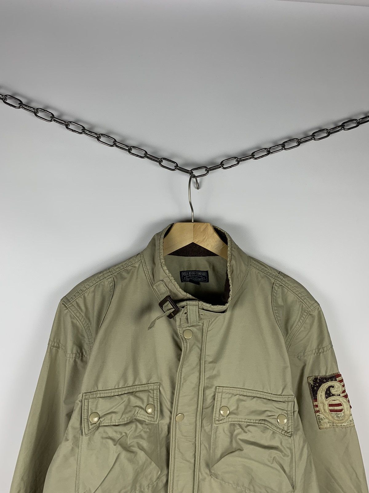 Vintage Vintage Y2K Polo Jeans Co. Ralph Lauren M-65 Jacket Military Size US L / EU 52-54 / 3 - 2 Thumbnail