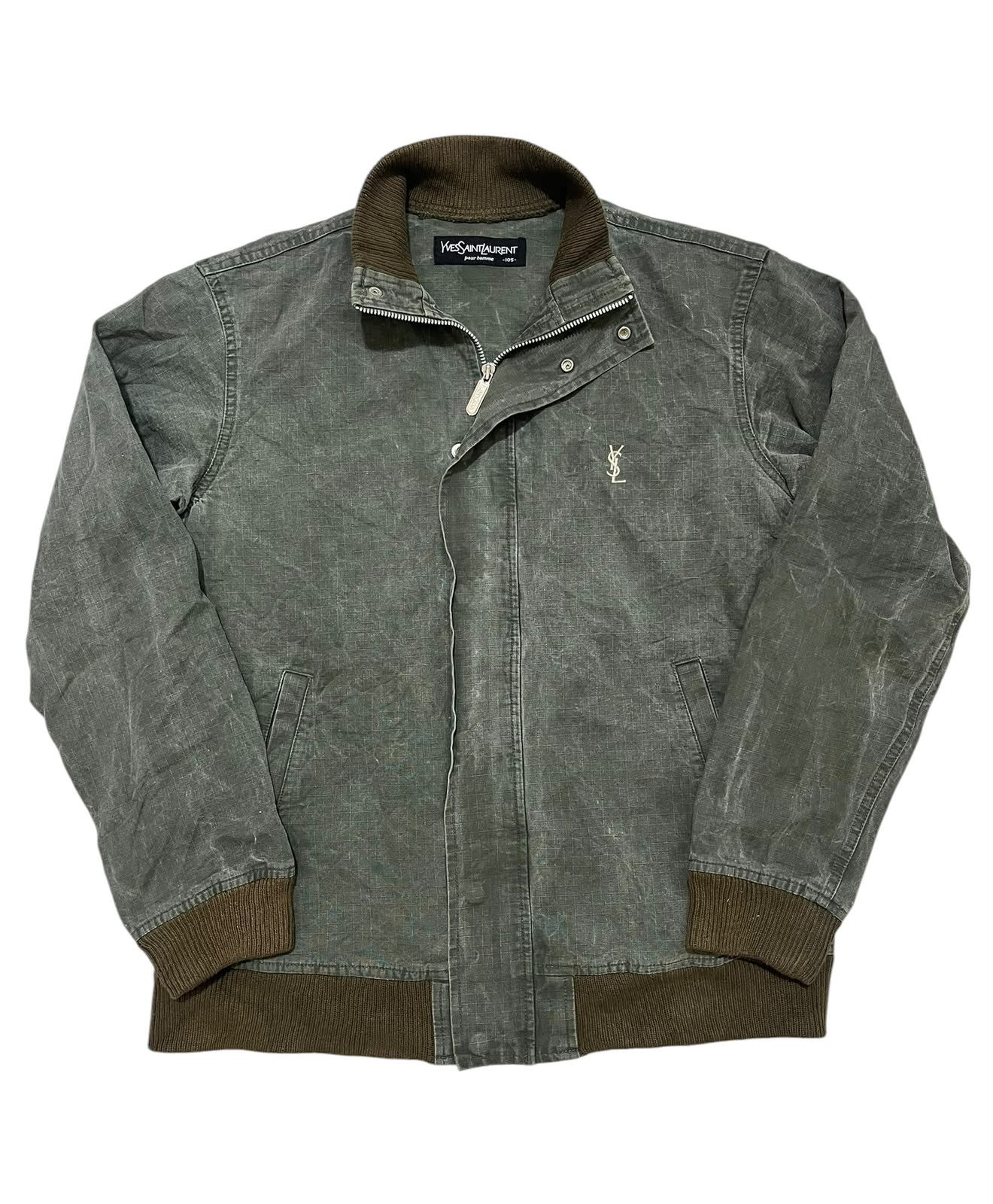 Yves Saint Laurent Yves Saint Laurent Pour Homme Canvas Jacket Size US M / EU 48-50 / 2 - 2 Thumbnail