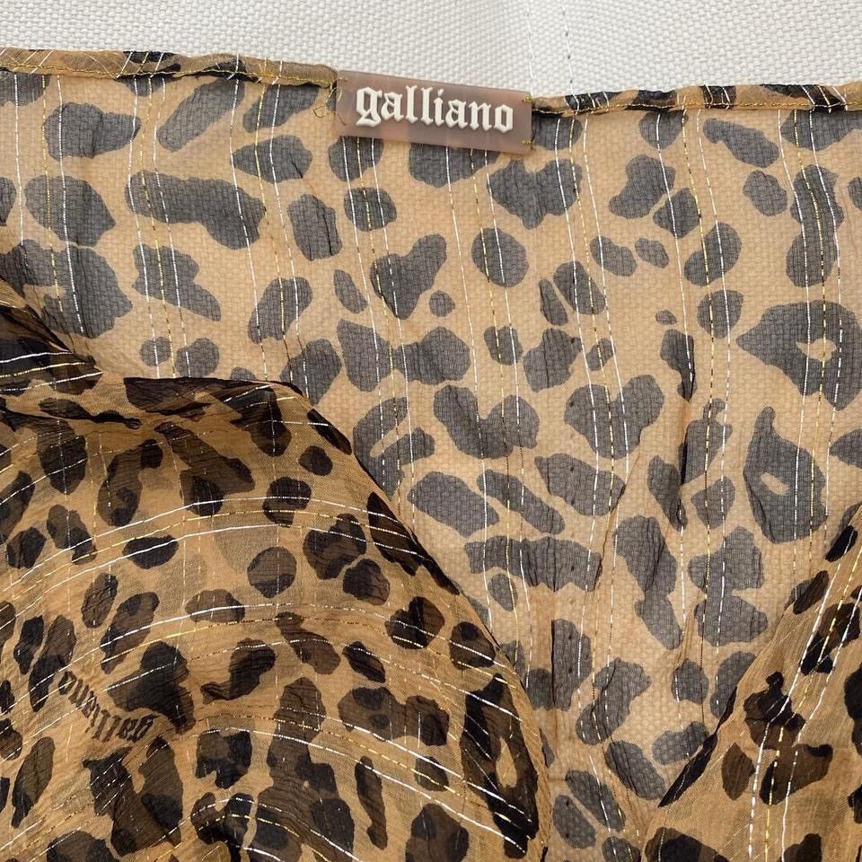 John Galliano Iconic silk Galliano top Size XS / US 0-2 / IT 36-38 - 4 Thumbnail
