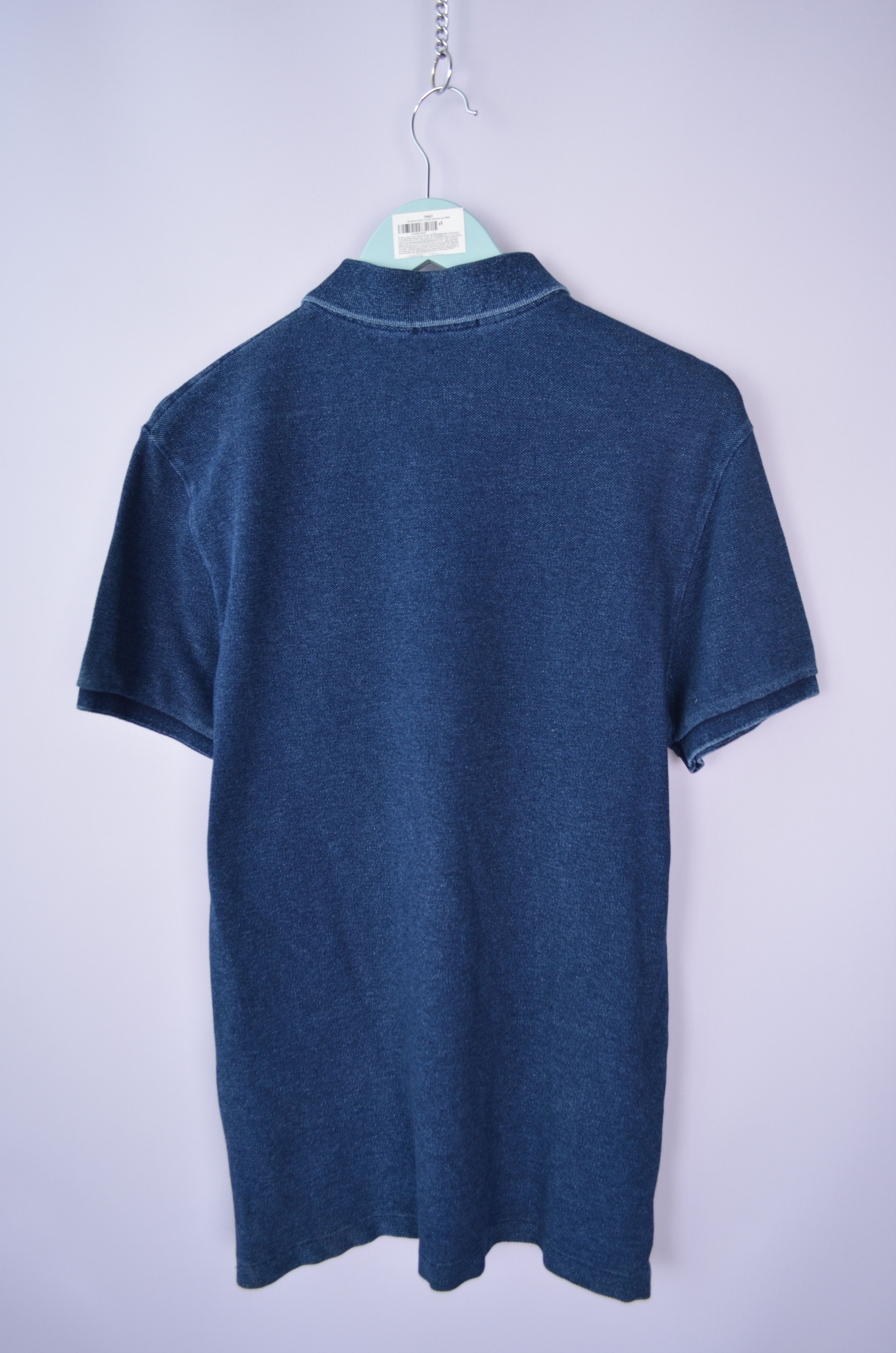 Designer × Polo Ralph Lauren Polo Ralph Lauren Indigo Garment Dyed Polo Shirt Size Navy Size US XS / EU 42 / 0 - 7 Thumbnail