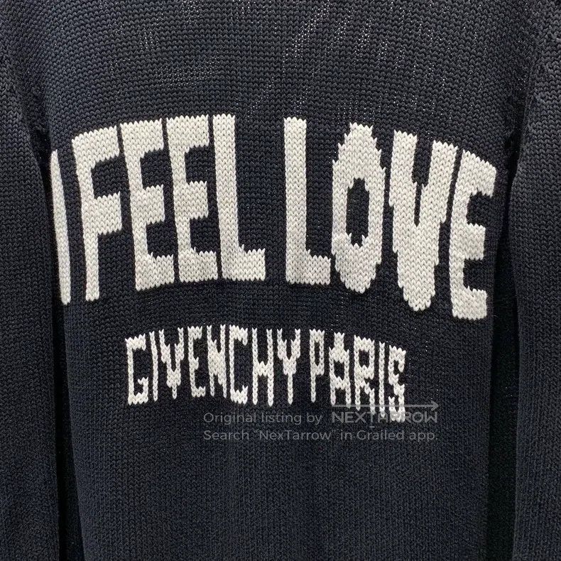 Givenchy Givenchy Black Destroyed Knit Sweater Size US S / EU 44-46 / 1 - 3 Thumbnail
