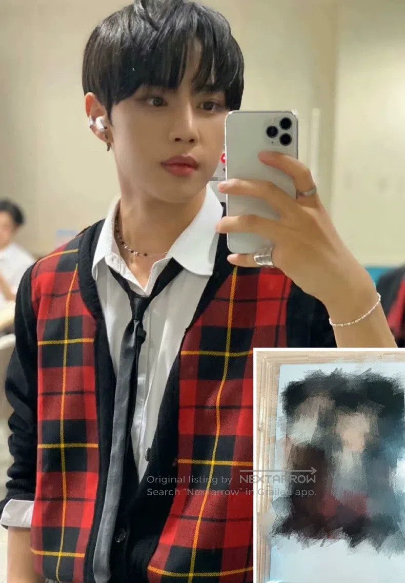 Comme des Garcons Comme Des Garcons Black plaid patched cardigan Size US L / EU 52-54 / 3 - 4 Thumbnail