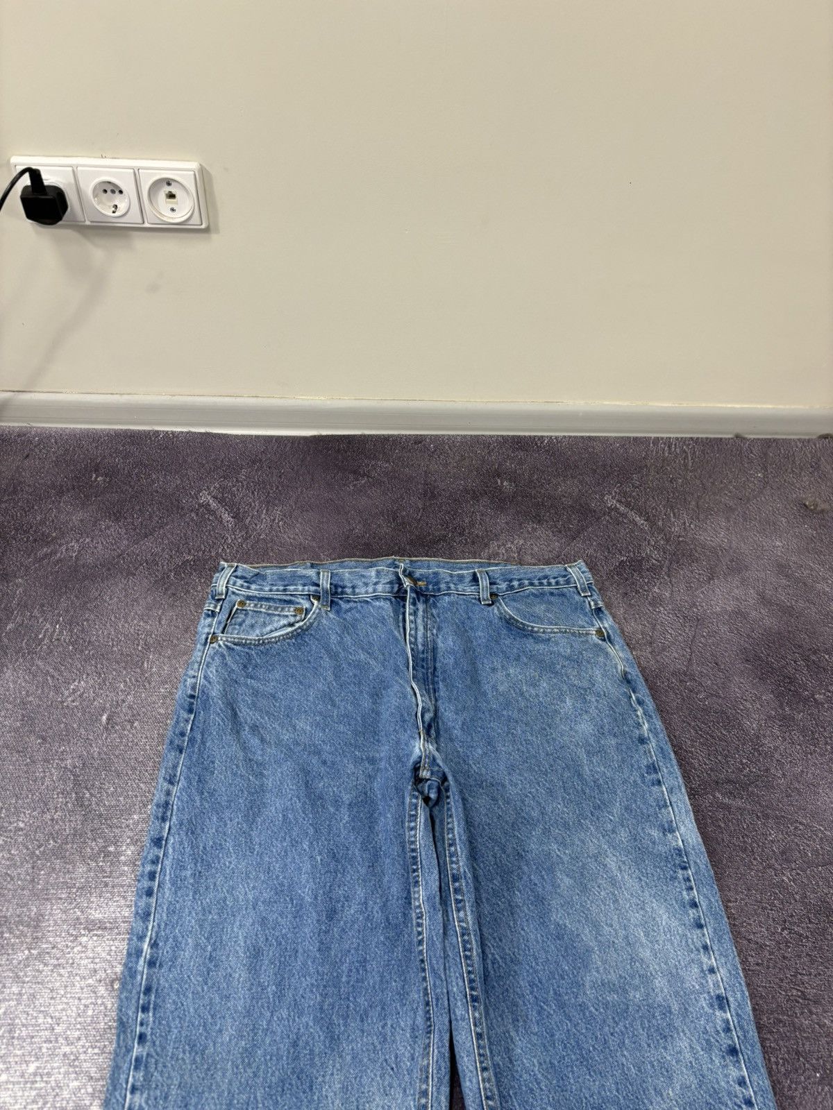 Carhartt Vintage Carhartt Blue Y2K USA 90s Hype Baggy Jeans Size US 40 / EU 56 - 13 Thumbnail