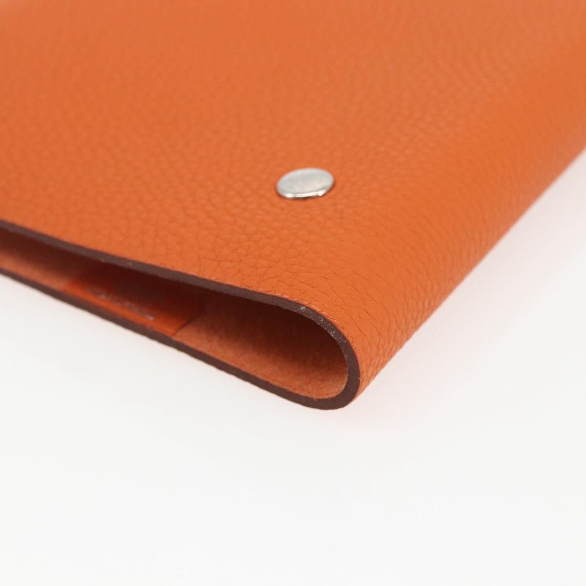 Hermes Hermes Note Planner Leather Orange Size ONE SIZE - 6 Thumbnail